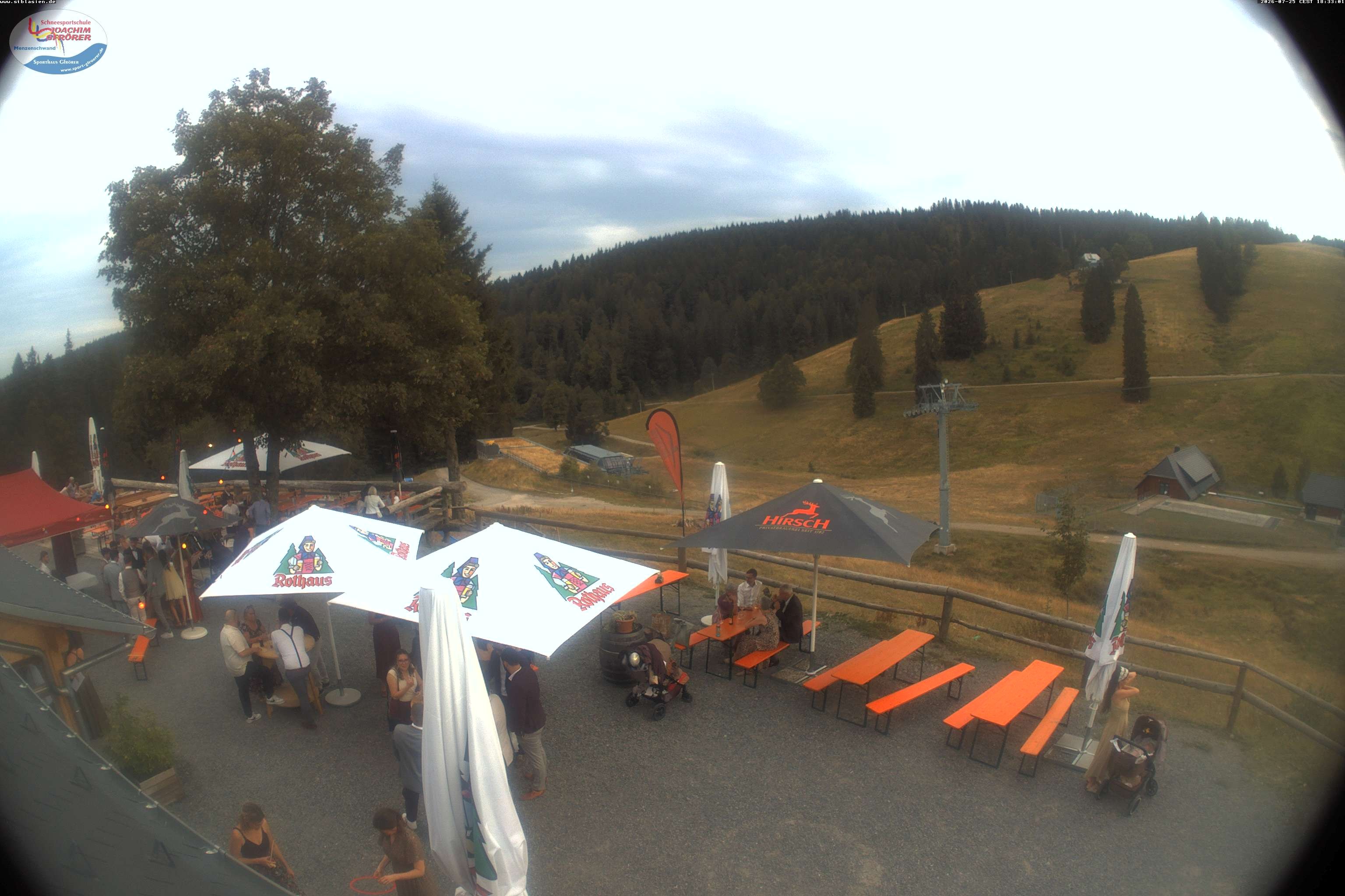 Archived image Webcam Mountain hut Menzenschwand