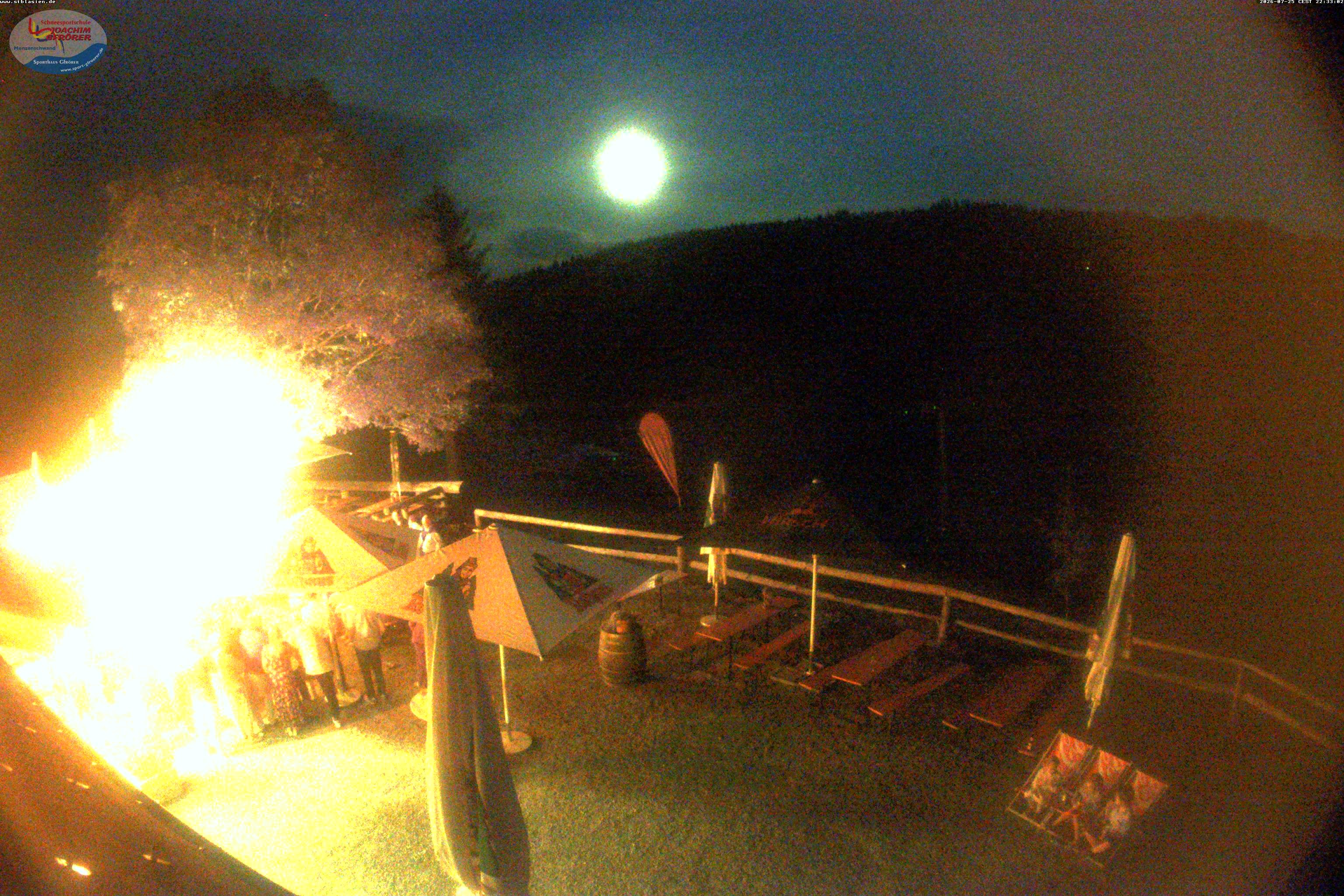 Archiv Foto Webcam Menzenschwander Hütte, Schwarzwald