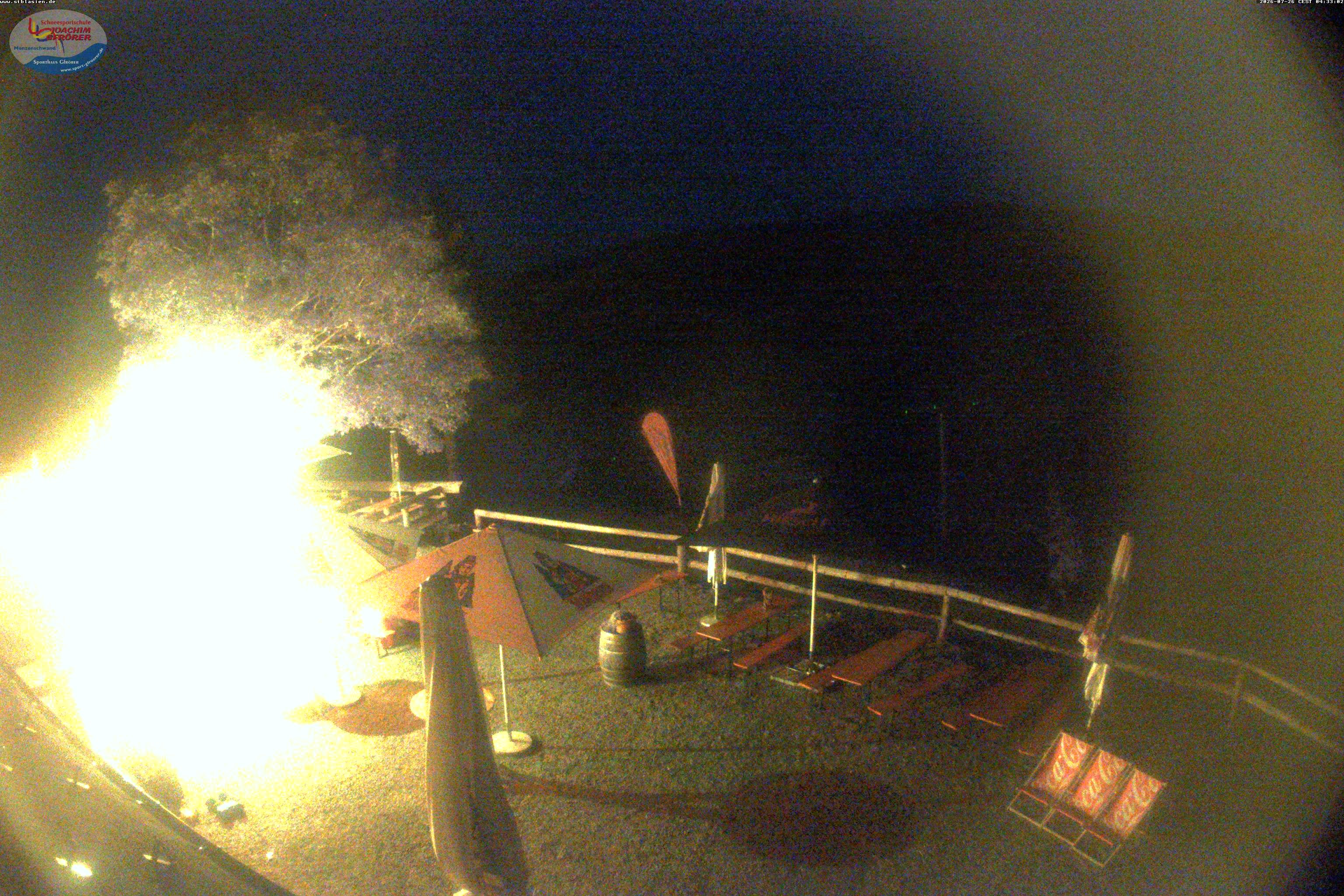 Archived image Webcam Mountain hut Menzenschwand