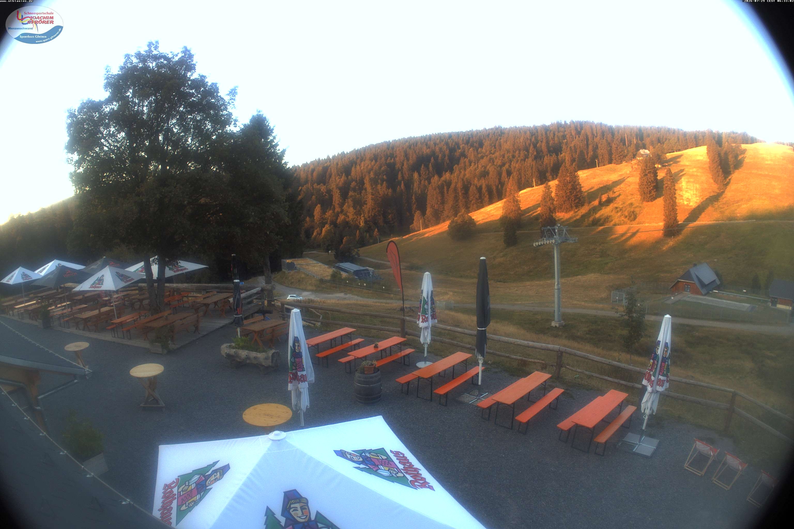 Archiv Foto Webcam Menzenschwander Hütte, Schwarzwald