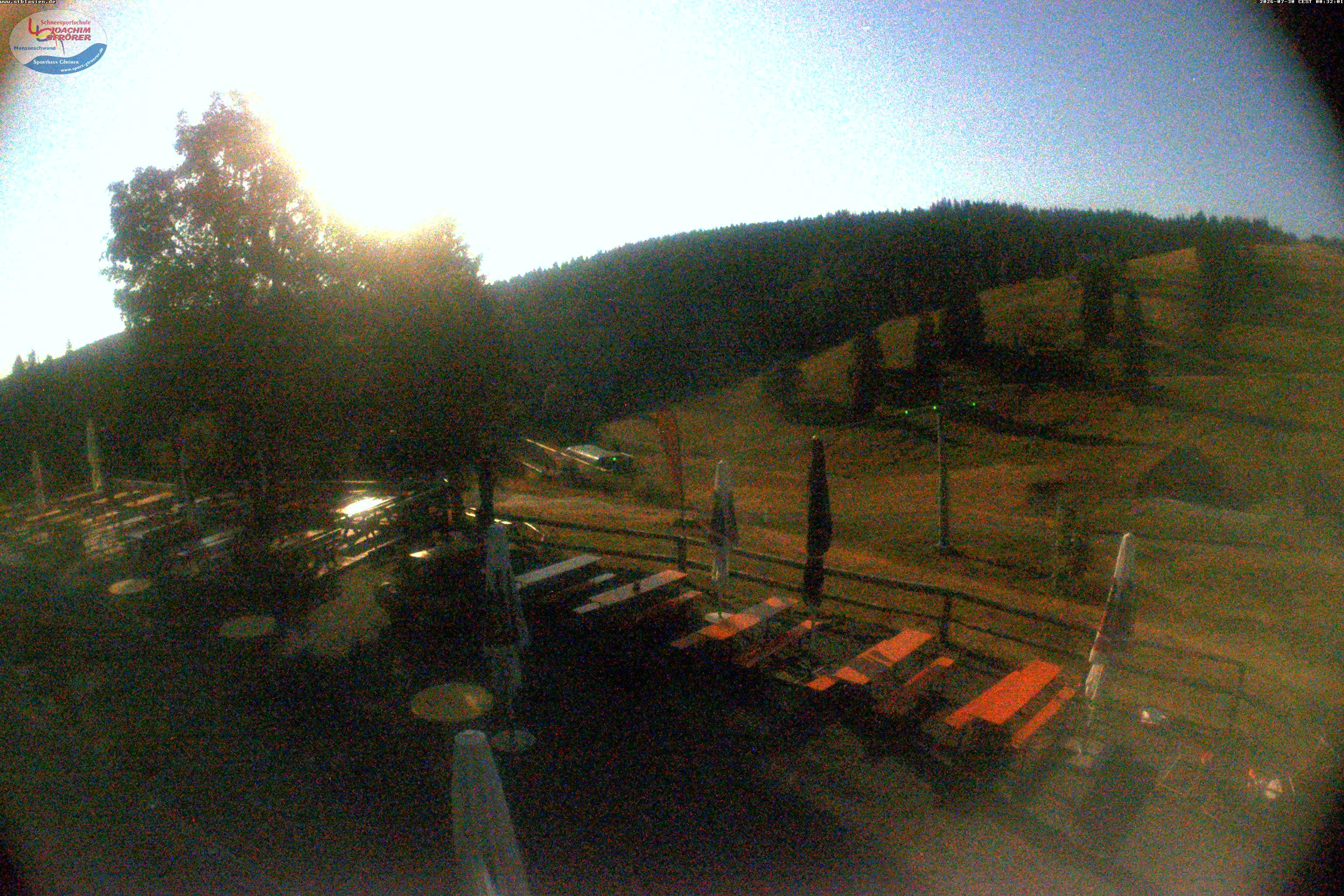 Archiv Foto Webcam Menzenschwander Hütte, Schwarzwald