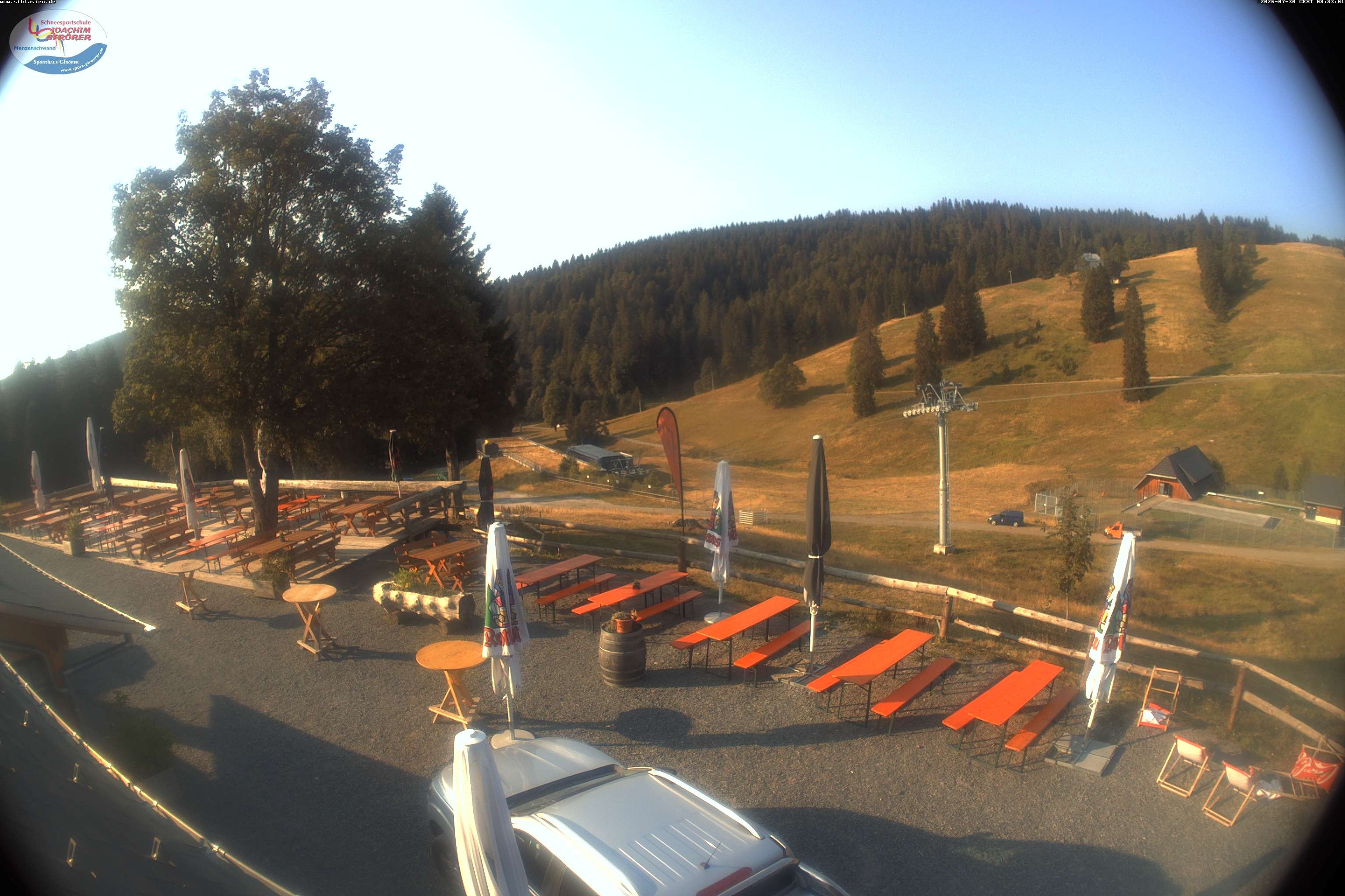 Archiv Foto Webcam Menzenschwander Hütte, Schwarzwald