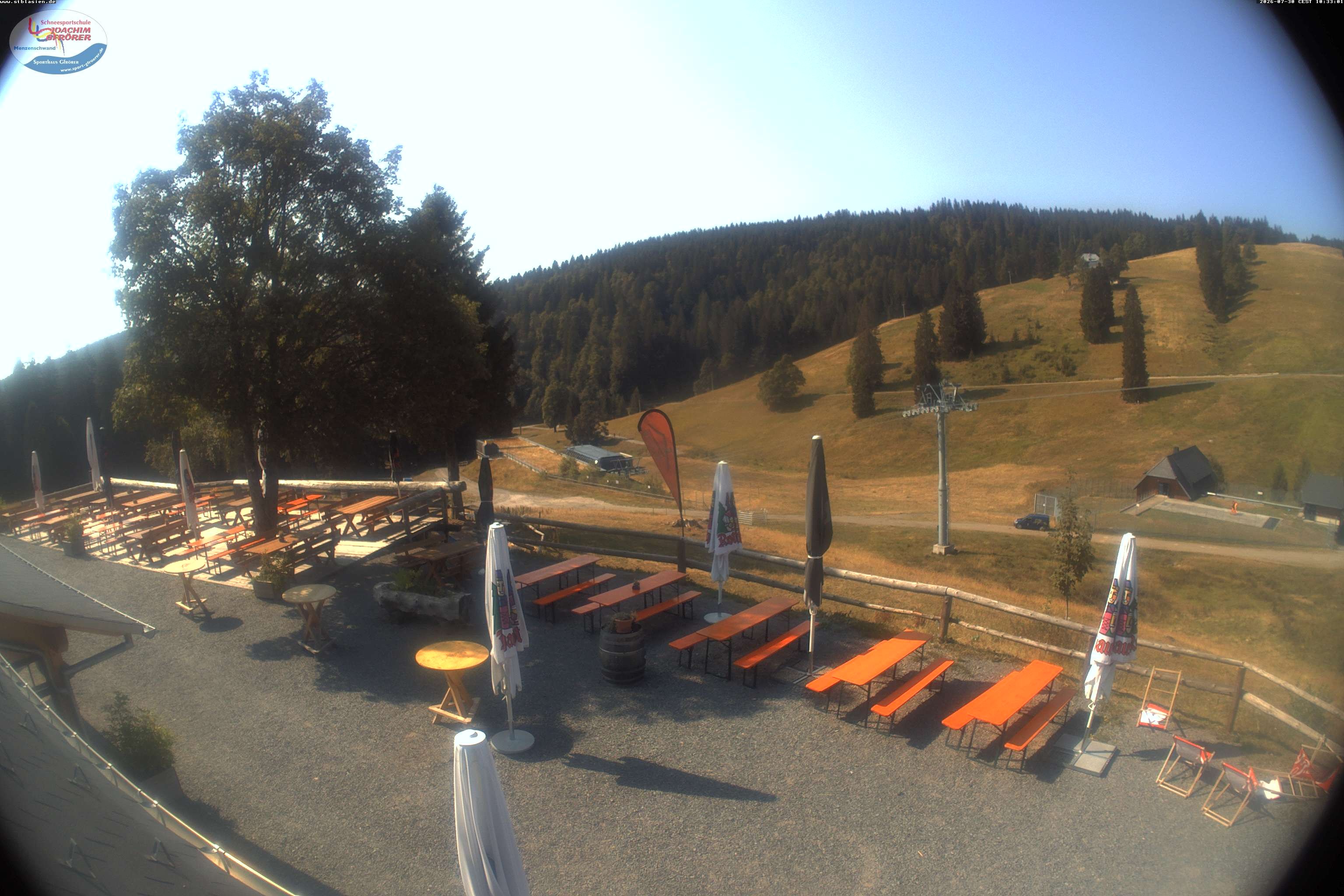 Archiv Foto Webcam Menzenschwander Hütte, Schwarzwald