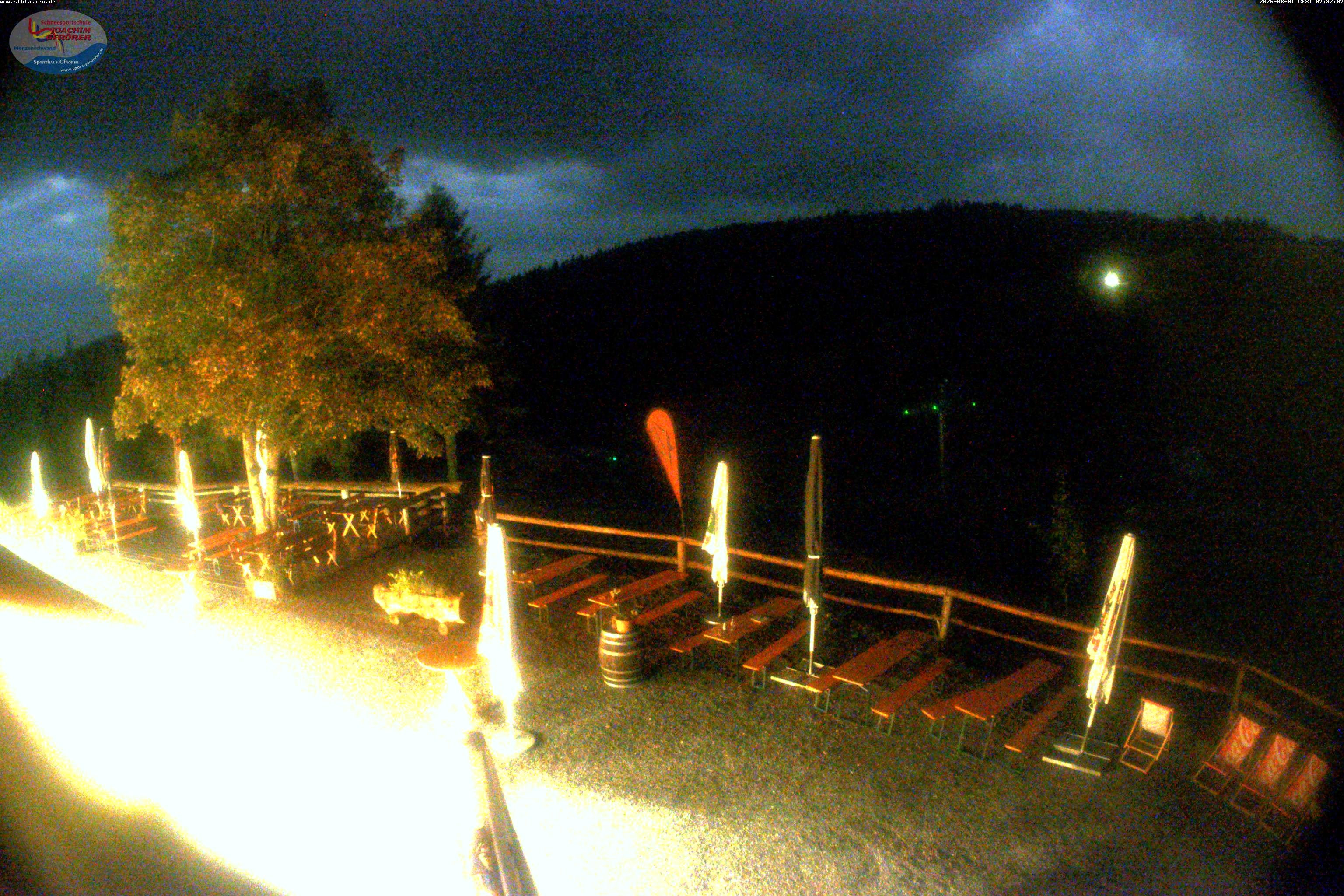 Archiv Foto Webcam Menzenschwander Hütte, Schwarzwald