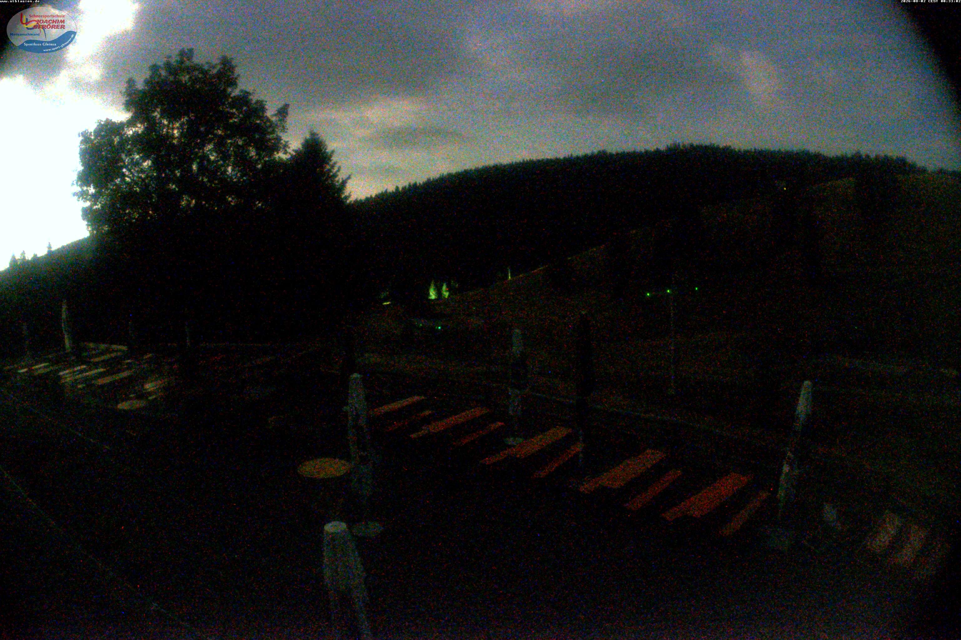Archived image Webcam Mountain hut Menzenschwand