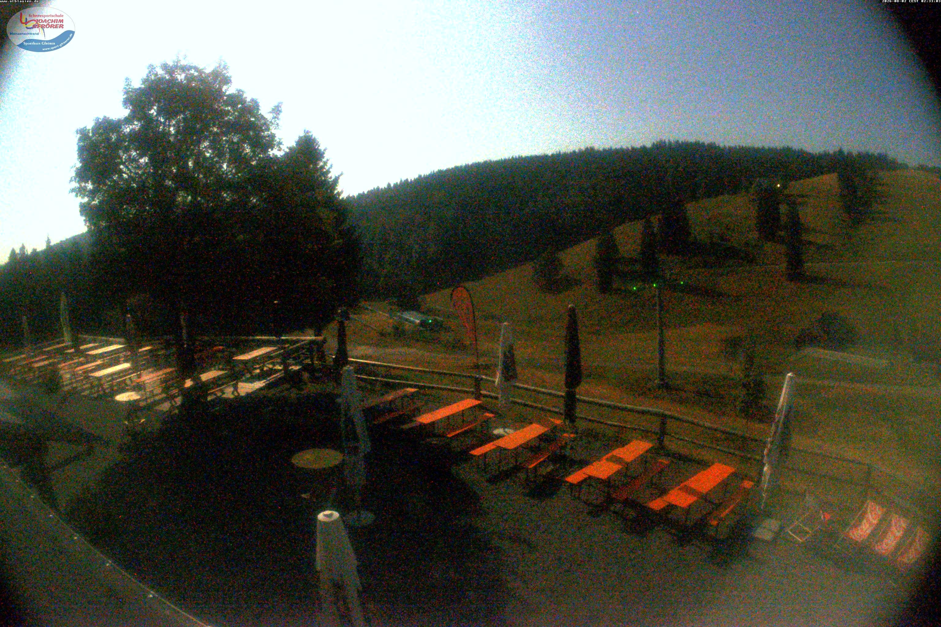 Archived image Webcam Mountain hut Menzenschwand