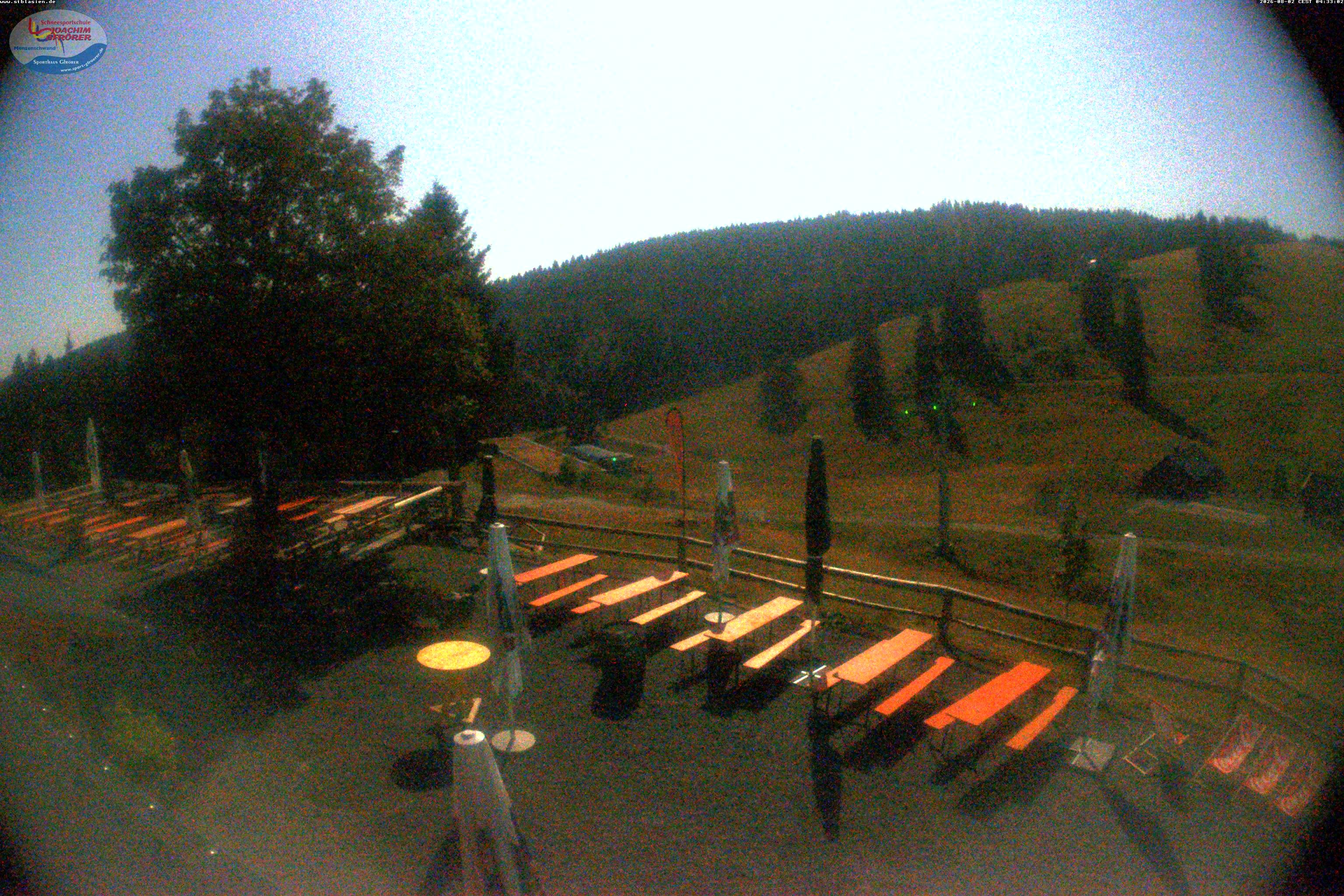 Archived image Webcam Mountain hut Menzenschwand