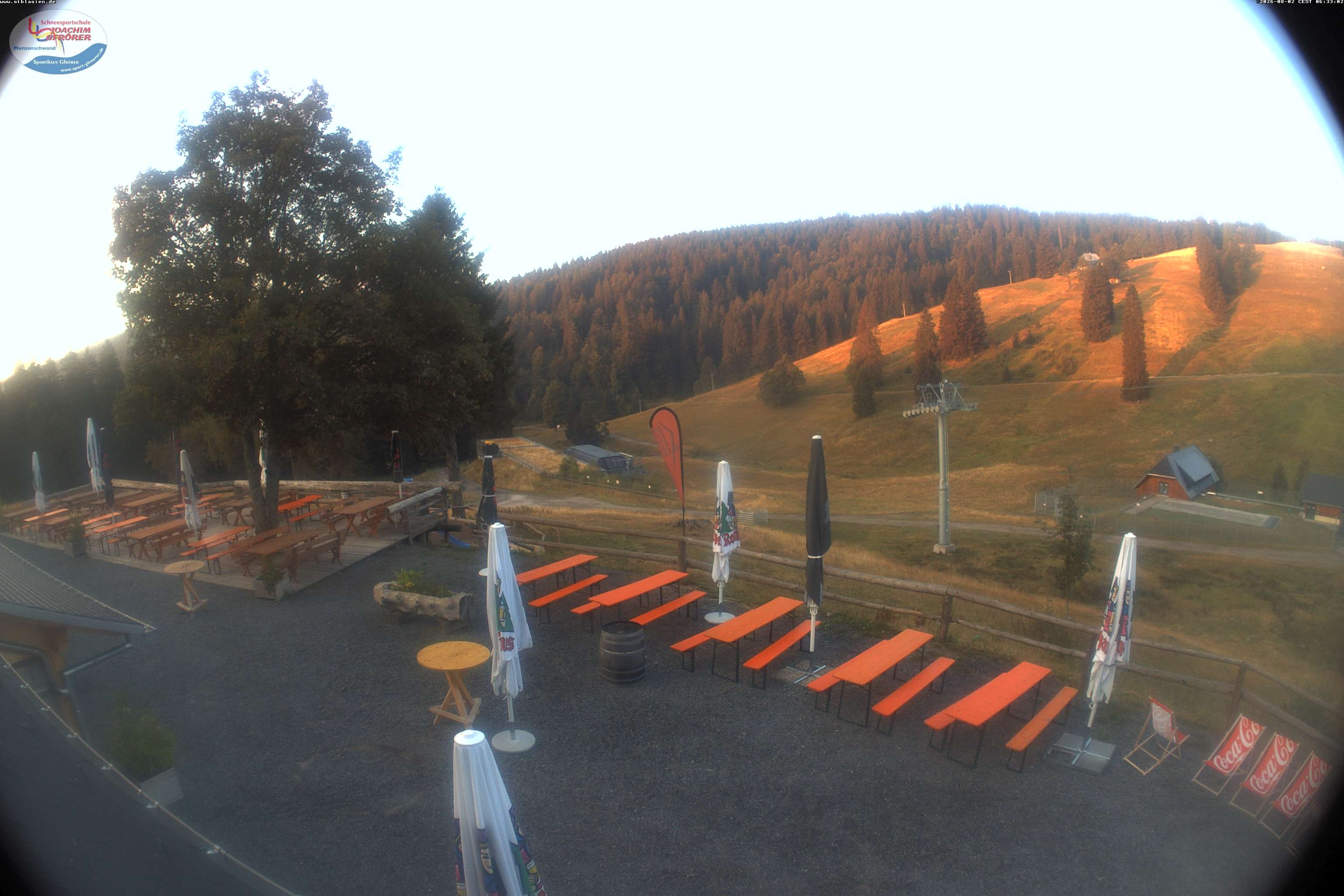 Archived image Webcam Mountain hut Menzenschwand