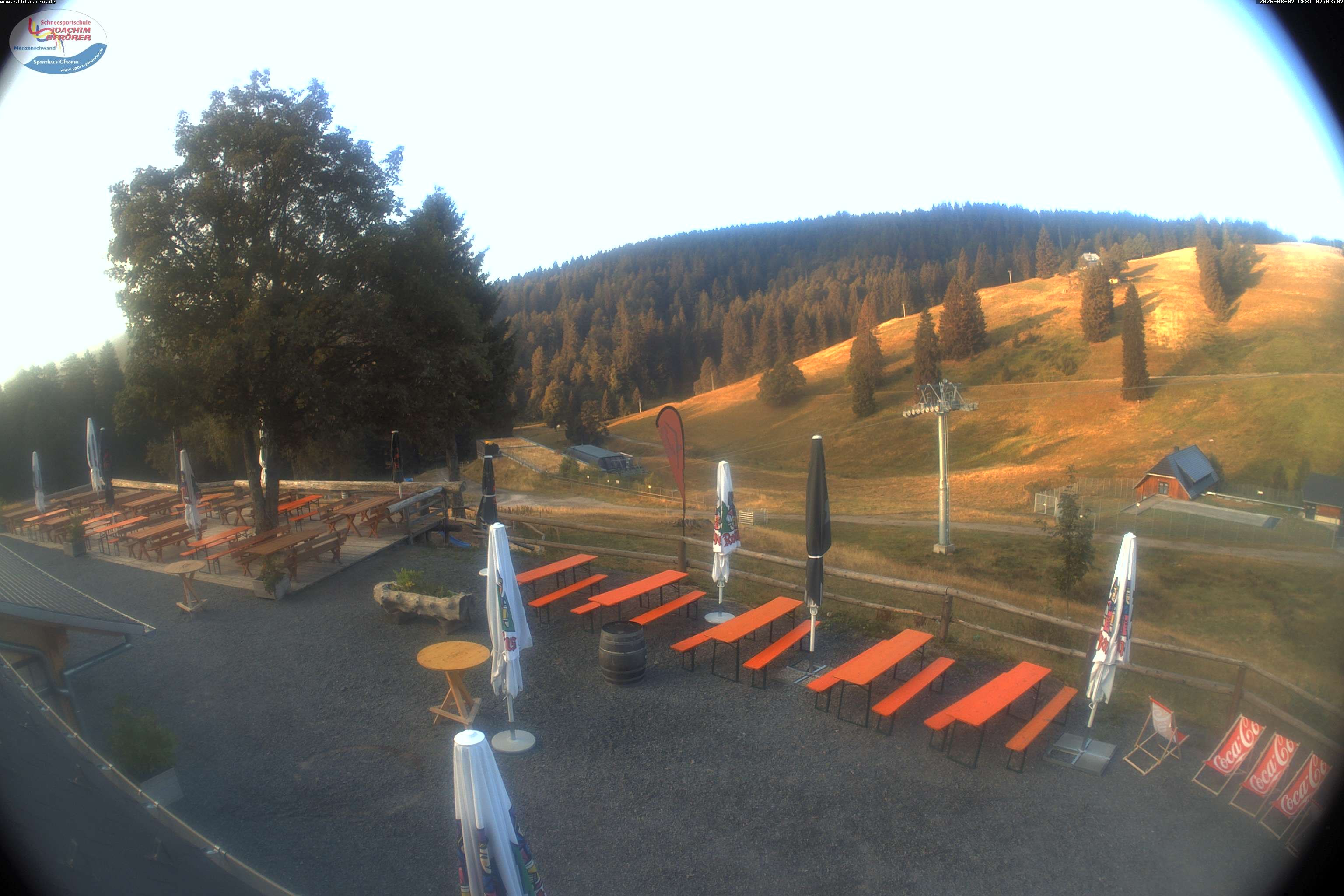 Archived image Webcam Mountain hut Menzenschwand