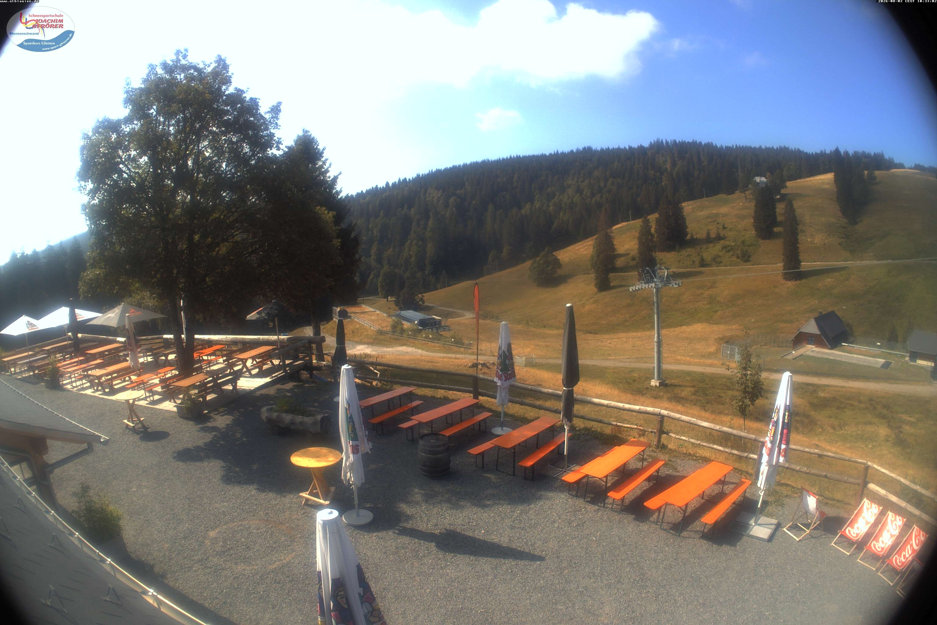 Archived image Webcam Mountain hut Menzenschwand