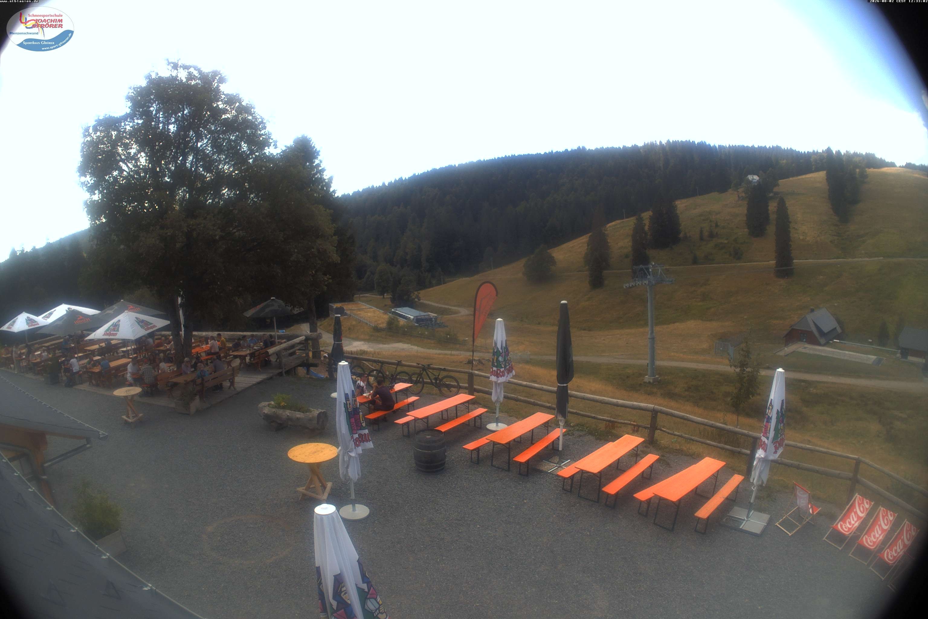 Archived image Webcam Mountain hut Menzenschwand