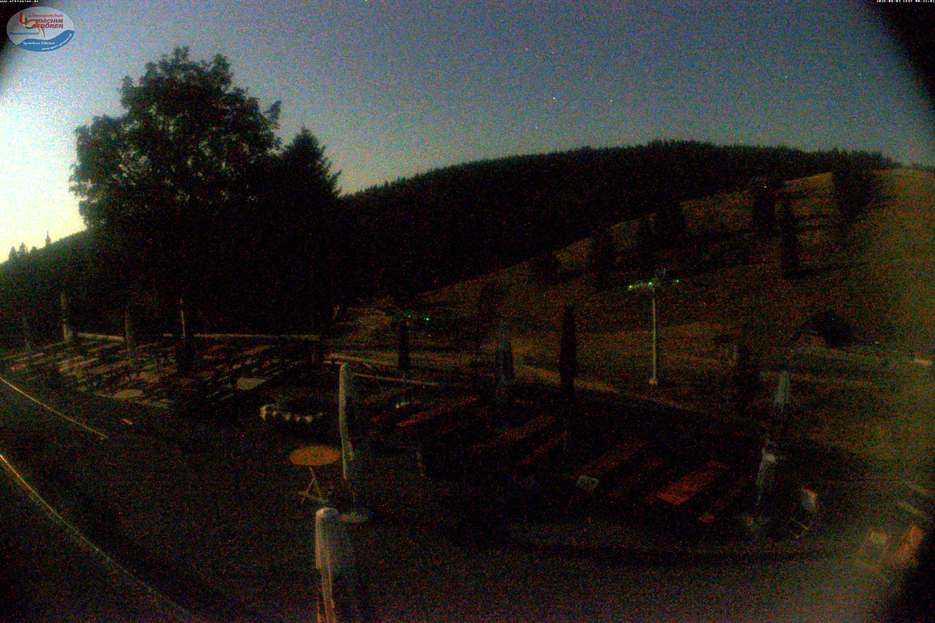 Archiv Foto Webcam Menzenschwander Hütte, Schwarzwald