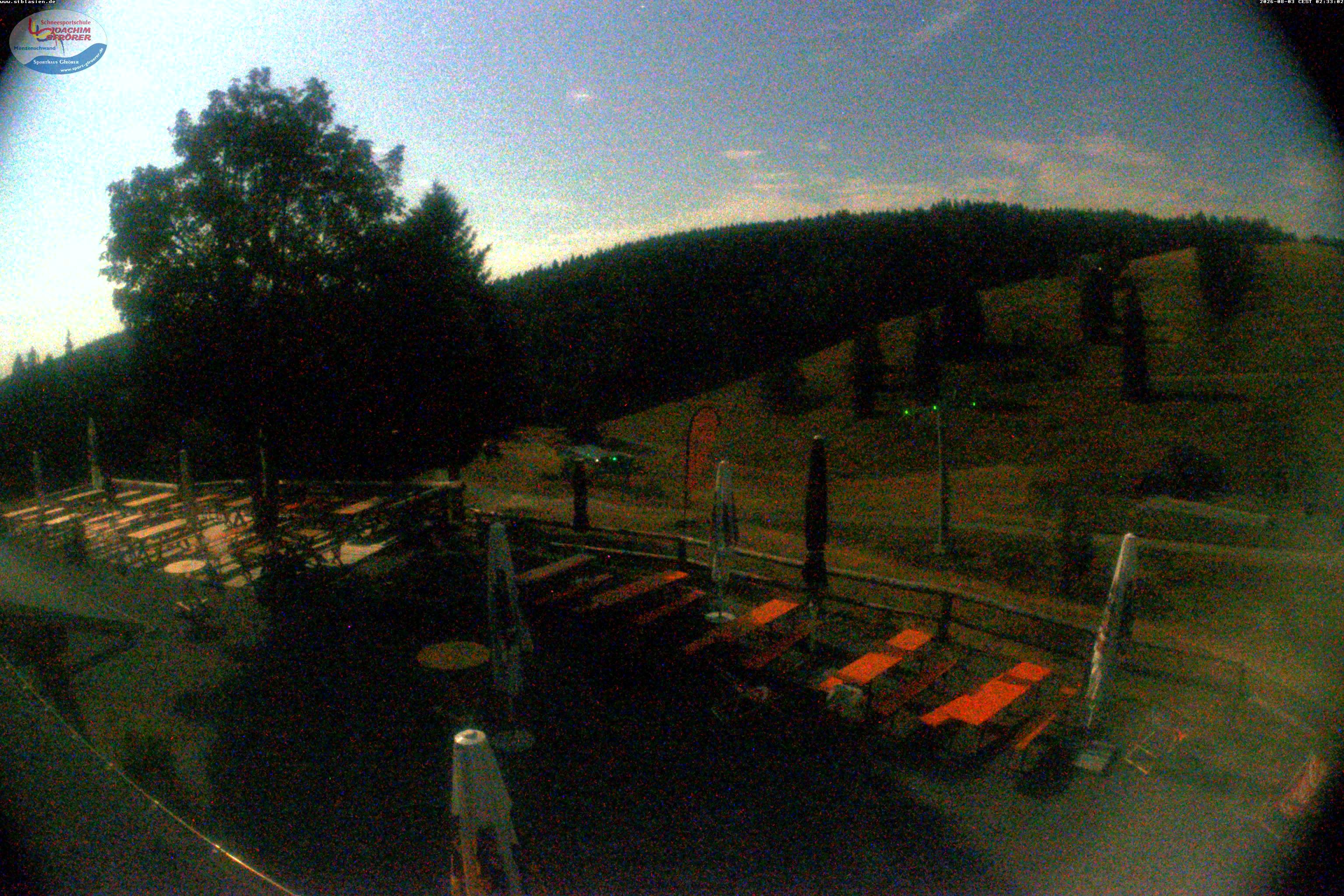 Archiv Foto Webcam Menzenschwander Hütte, Schwarzwald