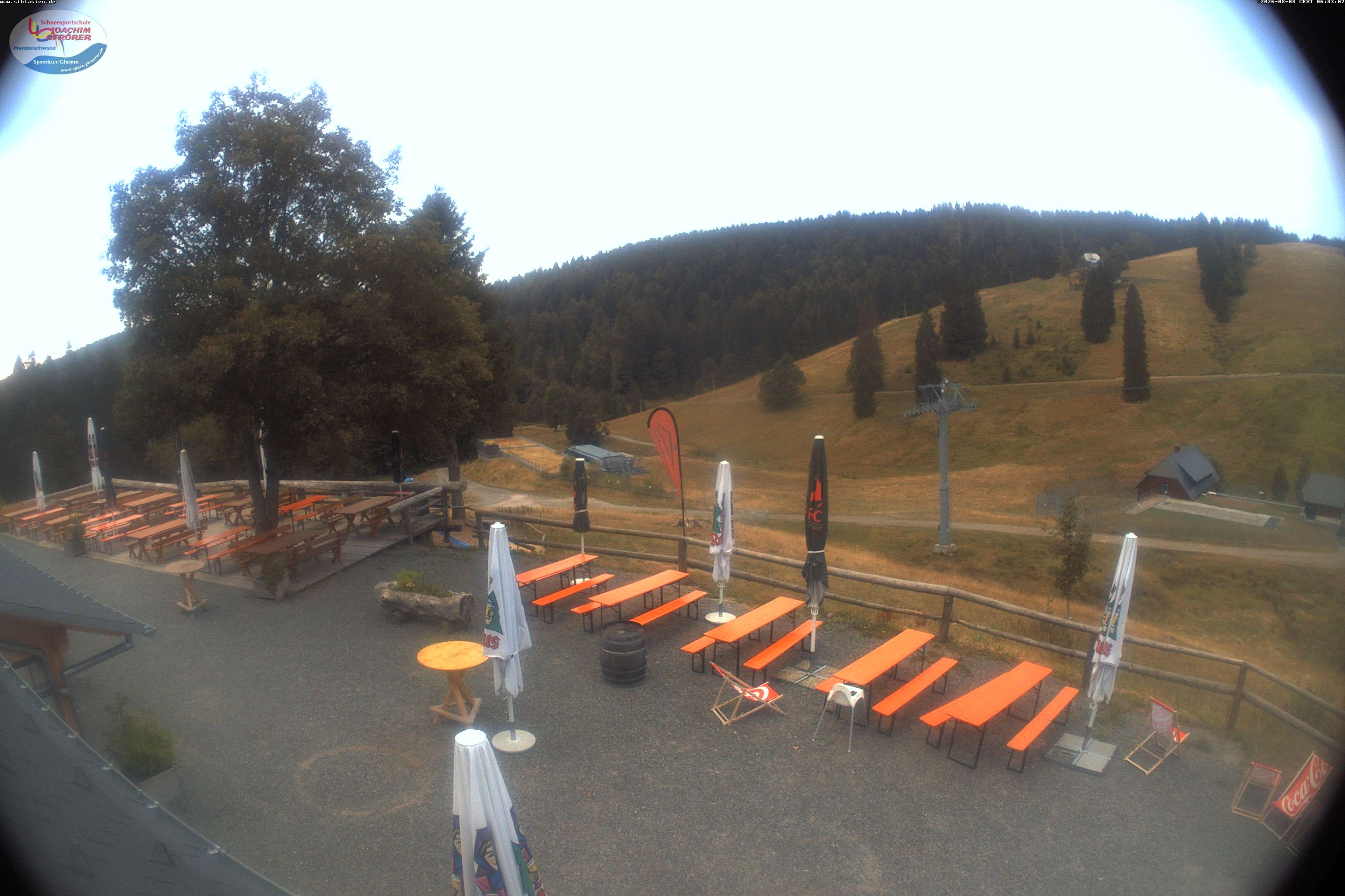 Archiv Foto Webcam Menzenschwander Hütte, Schwarzwald