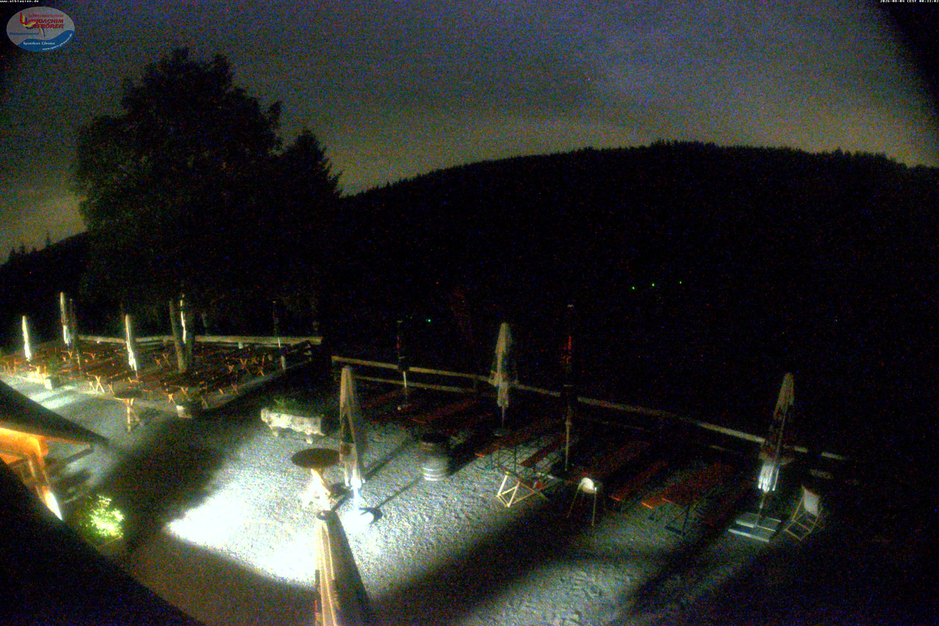 Archiv Foto Webcam Menzenschwander Hütte, Schwarzwald