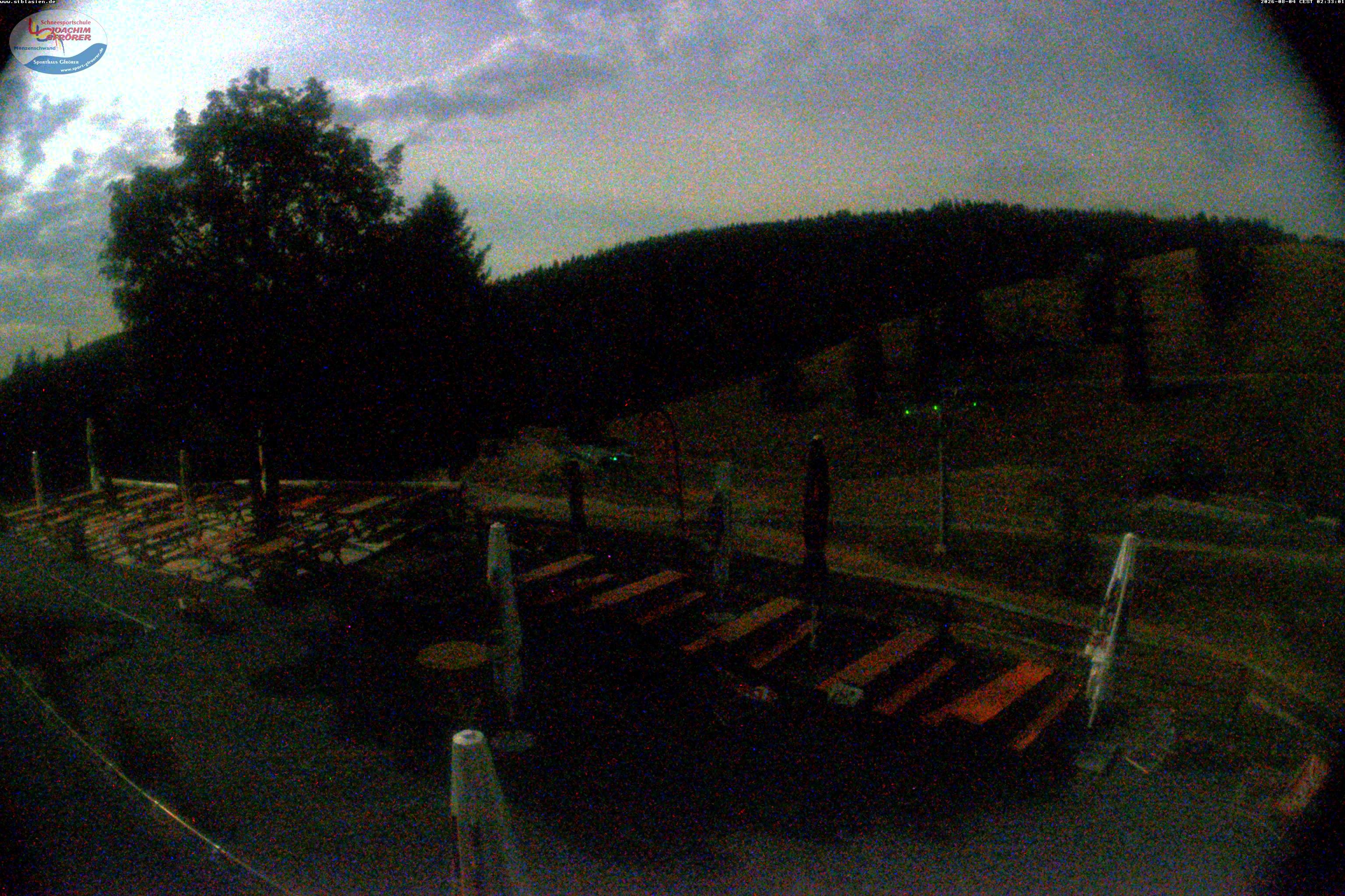Archiv Foto Webcam Menzenschwander Hütte, Schwarzwald