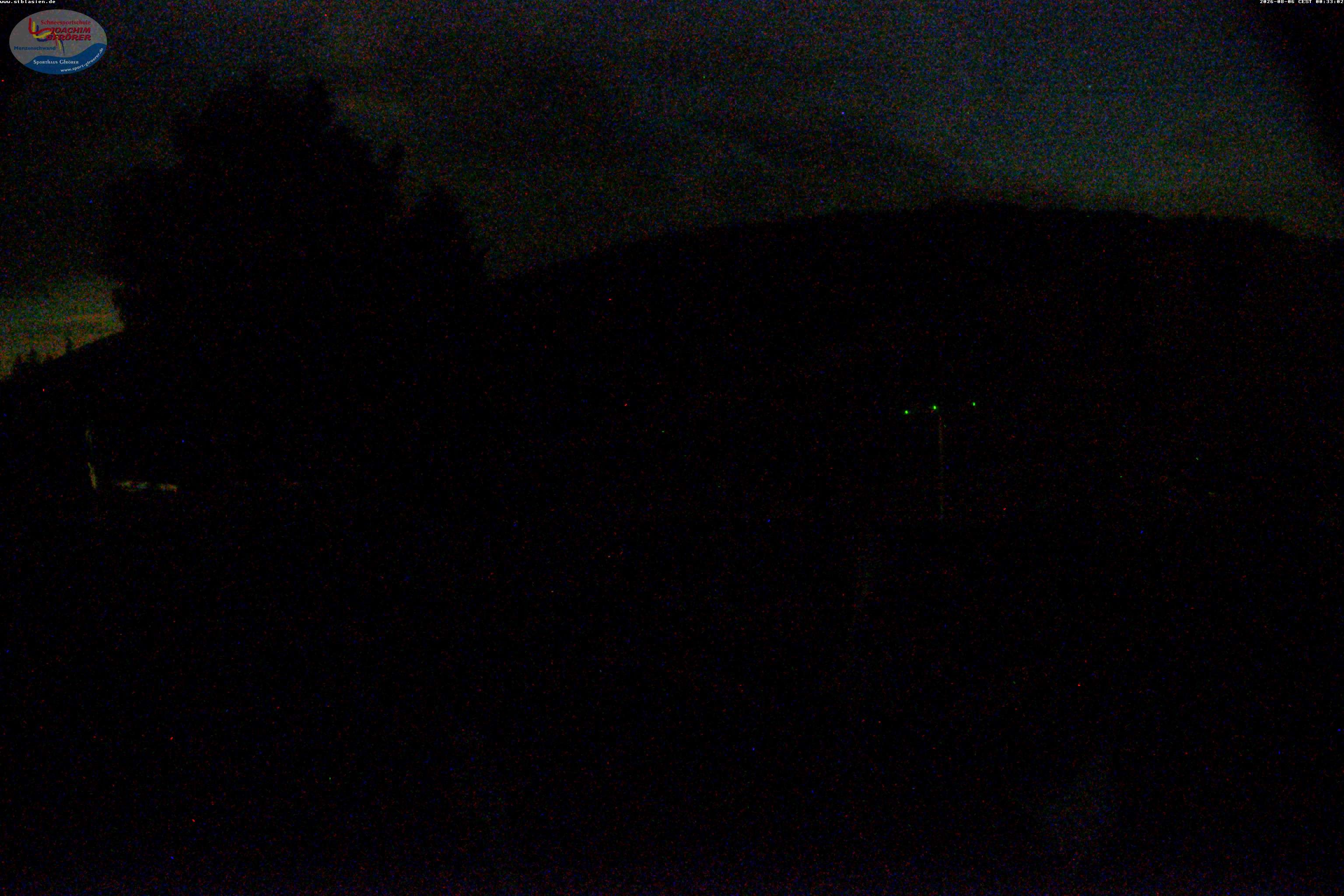 Archiv Foto Webcam Menzenschwander Hütte, Schwarzwald