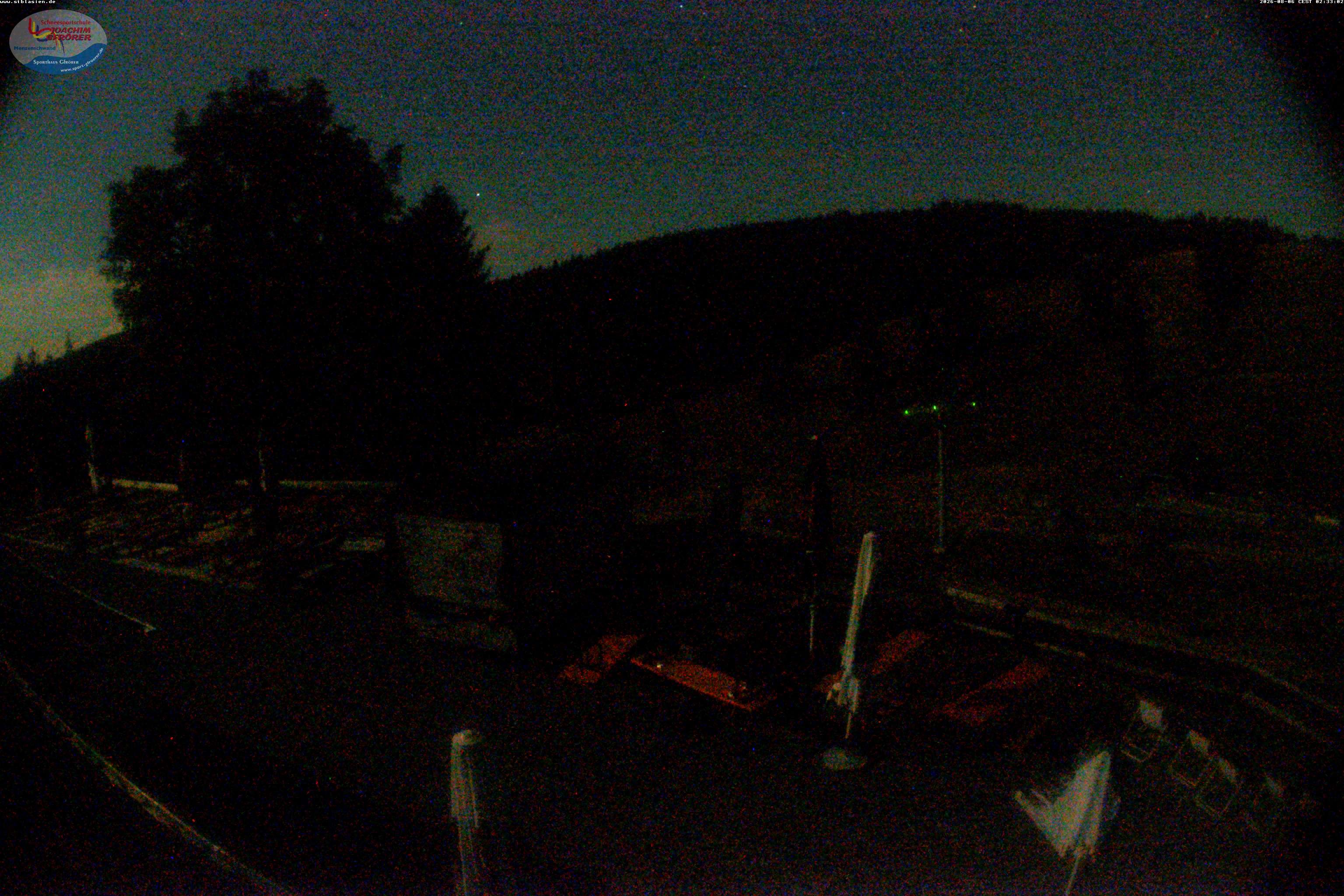Archiv Foto Webcam Menzenschwander Hütte, Schwarzwald