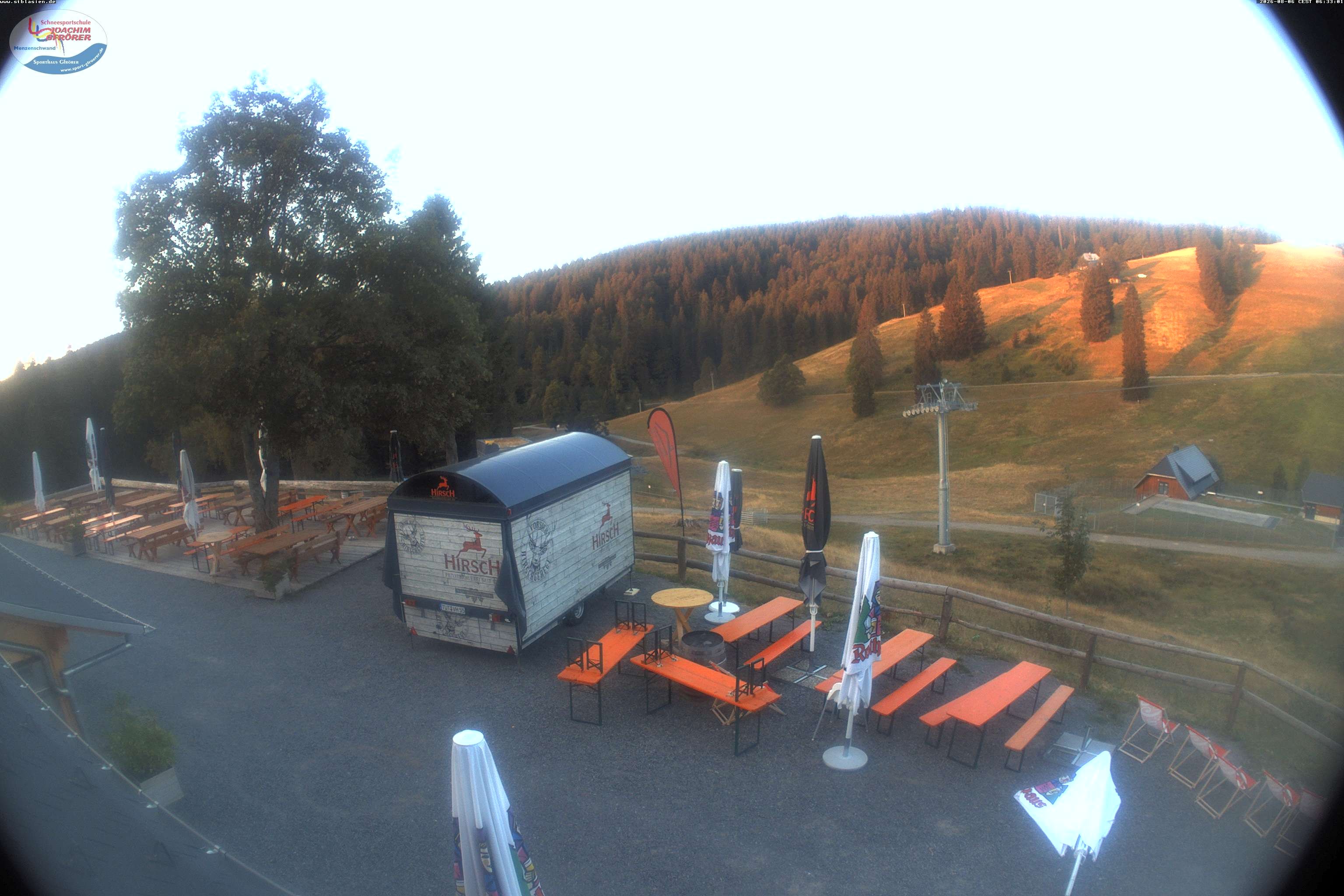 Archiv Foto Webcam Menzenschwander Hütte, Schwarzwald