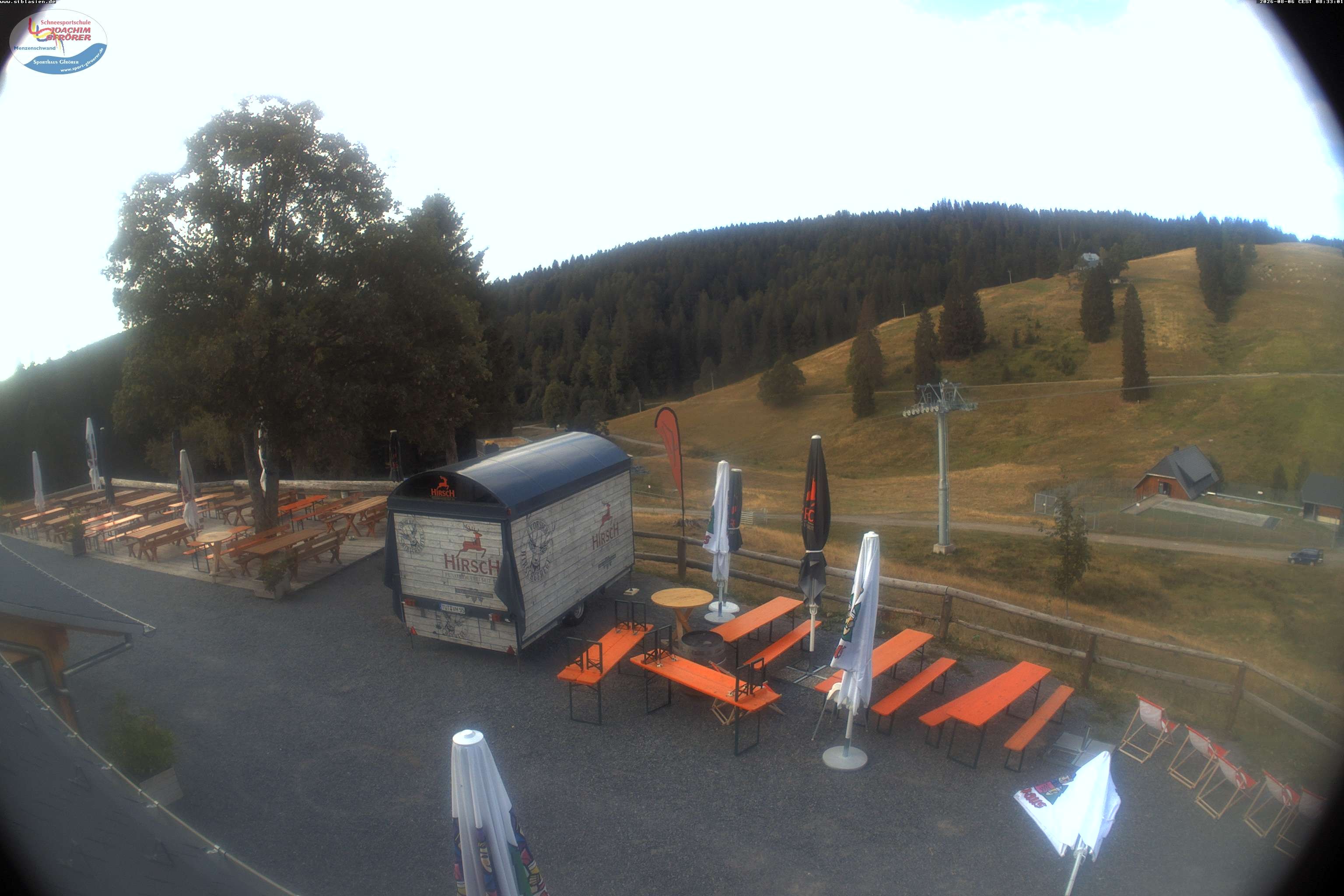 Archiv Foto Webcam Menzenschwander Hütte, Schwarzwald