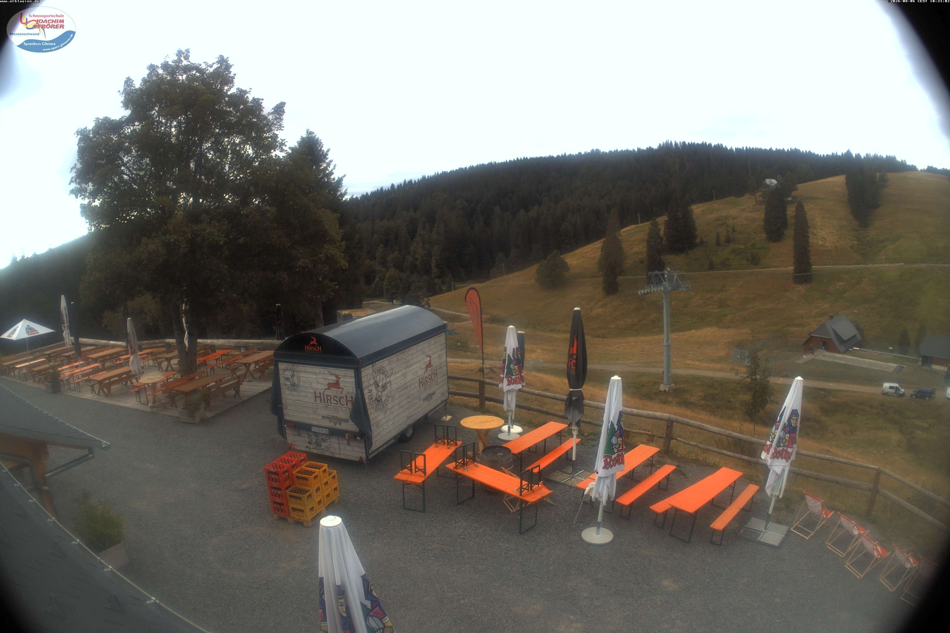 Archiv Foto Webcam Menzenschwander Hütte, Schwarzwald