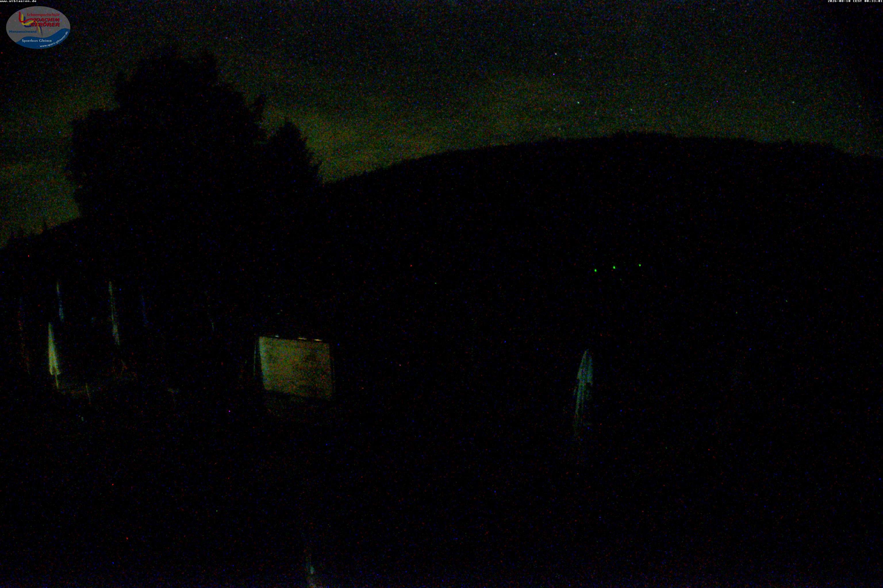 Archiv Foto Webcam Menzenschwander Hütte, Schwarzwald