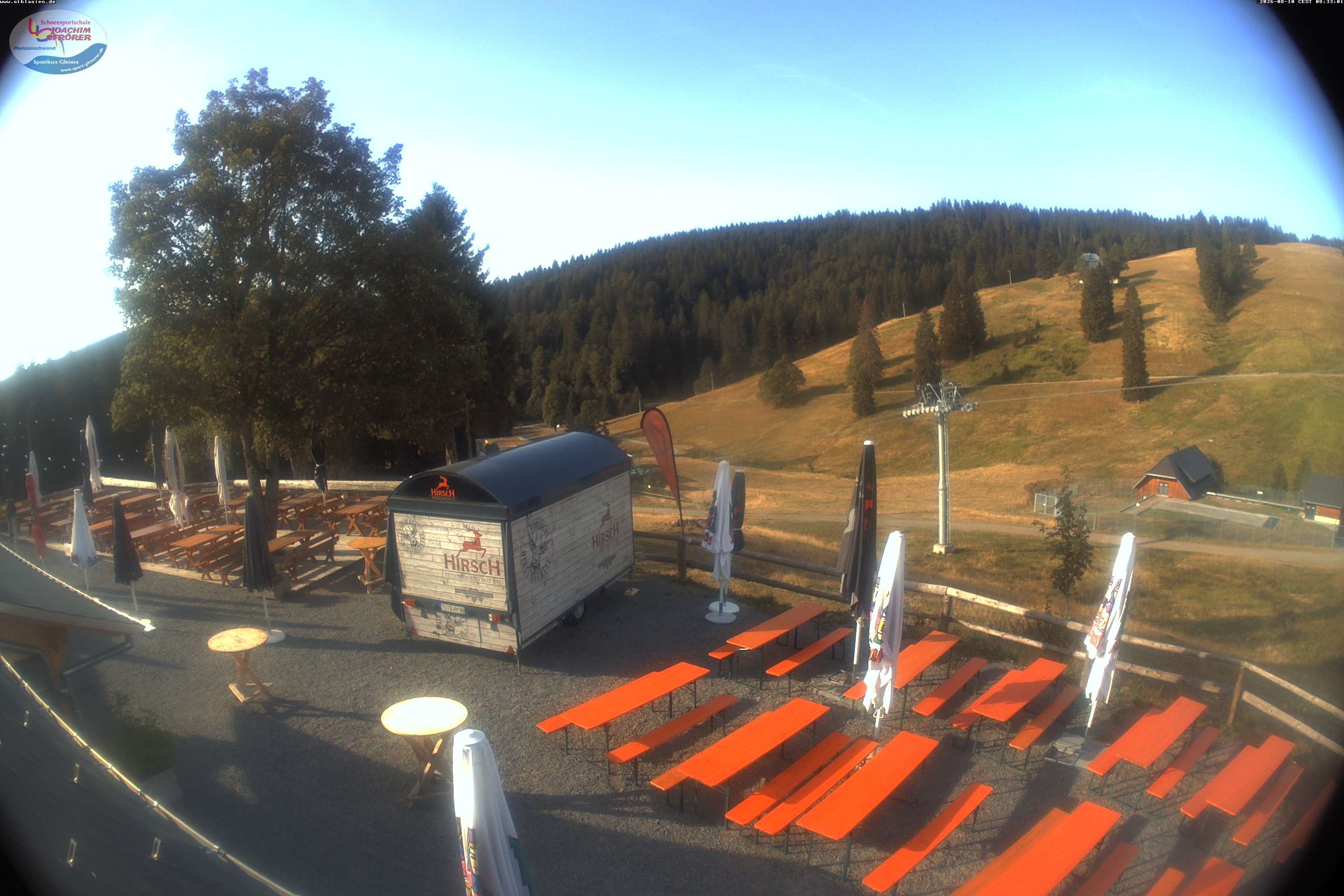 Archiv Foto Webcam Menzenschwander Hütte, Schwarzwald
