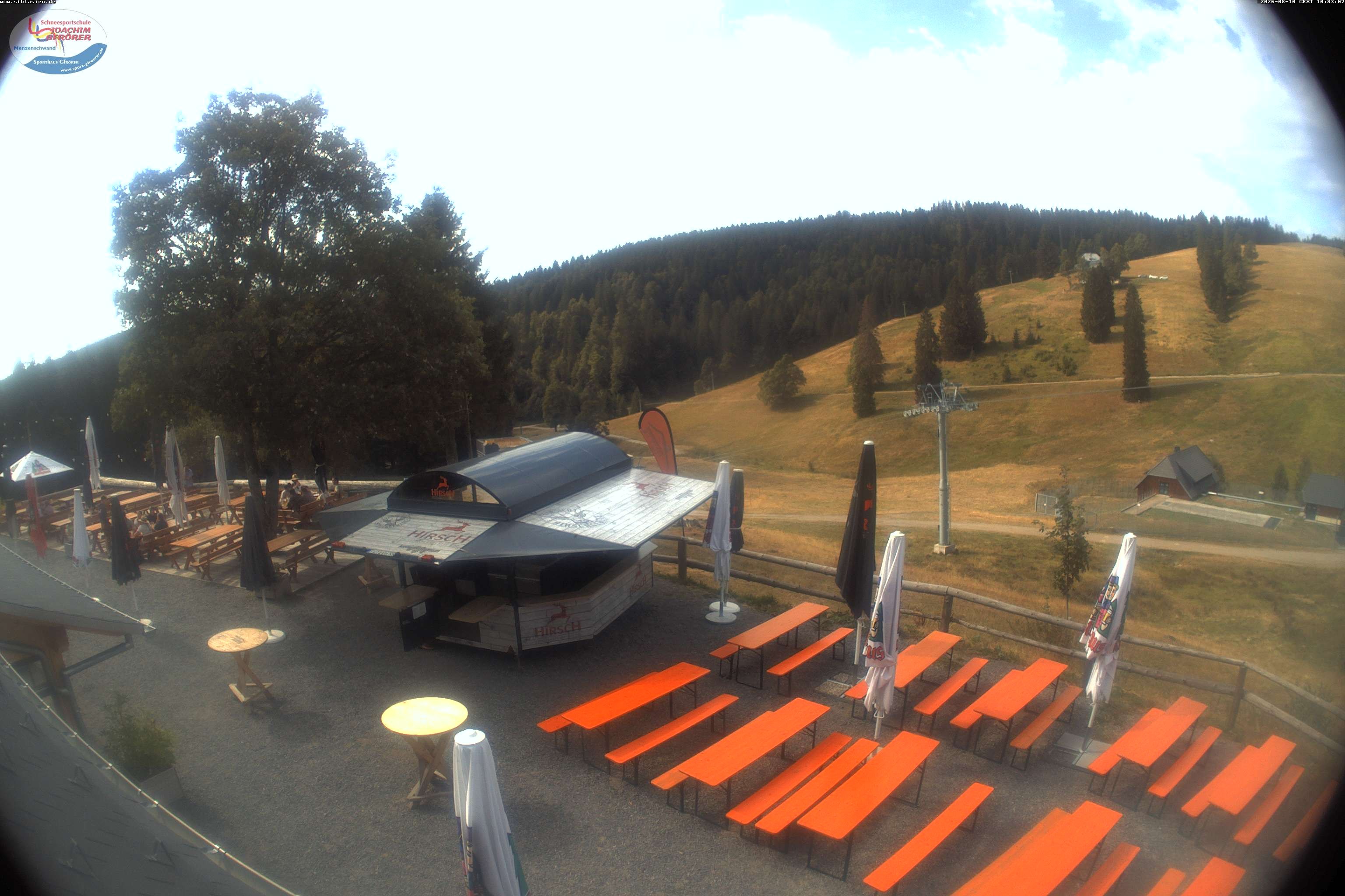 Archiv Foto Webcam Menzenschwander Hütte, Schwarzwald