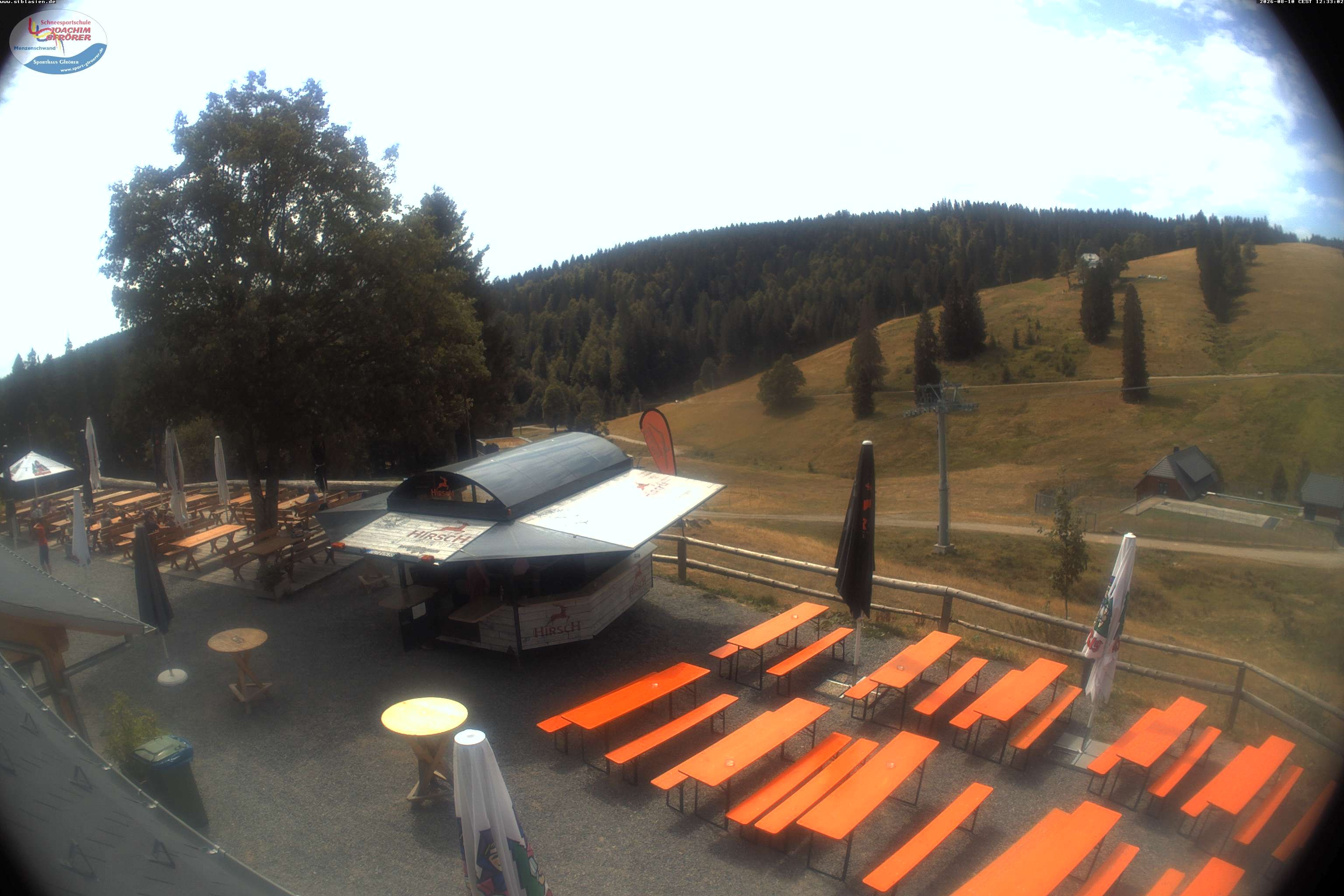 Archiv Foto Webcam Menzenschwander Hütte, Schwarzwald