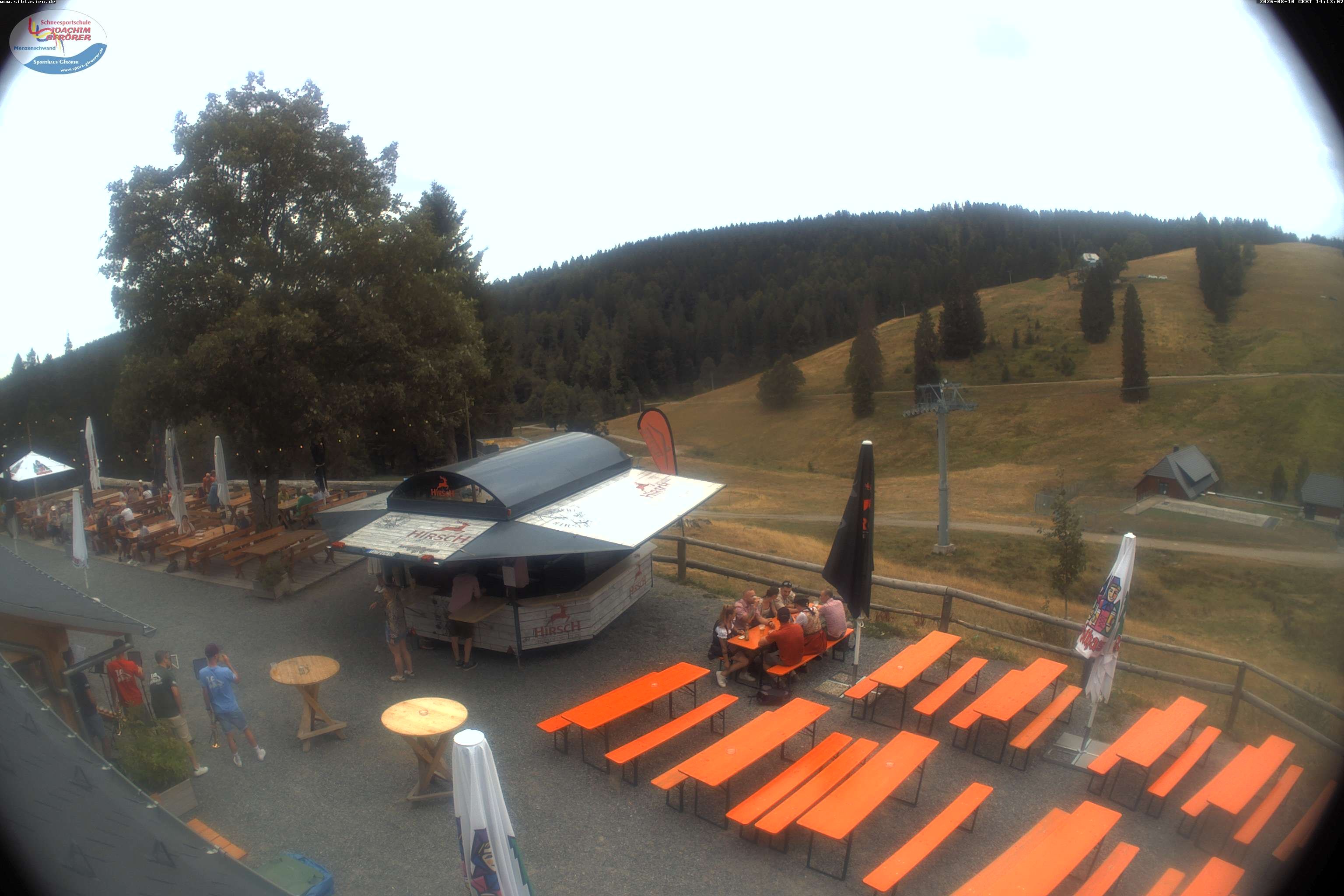 Archiv Foto Webcam Menzenschwander Hütte, Schwarzwald