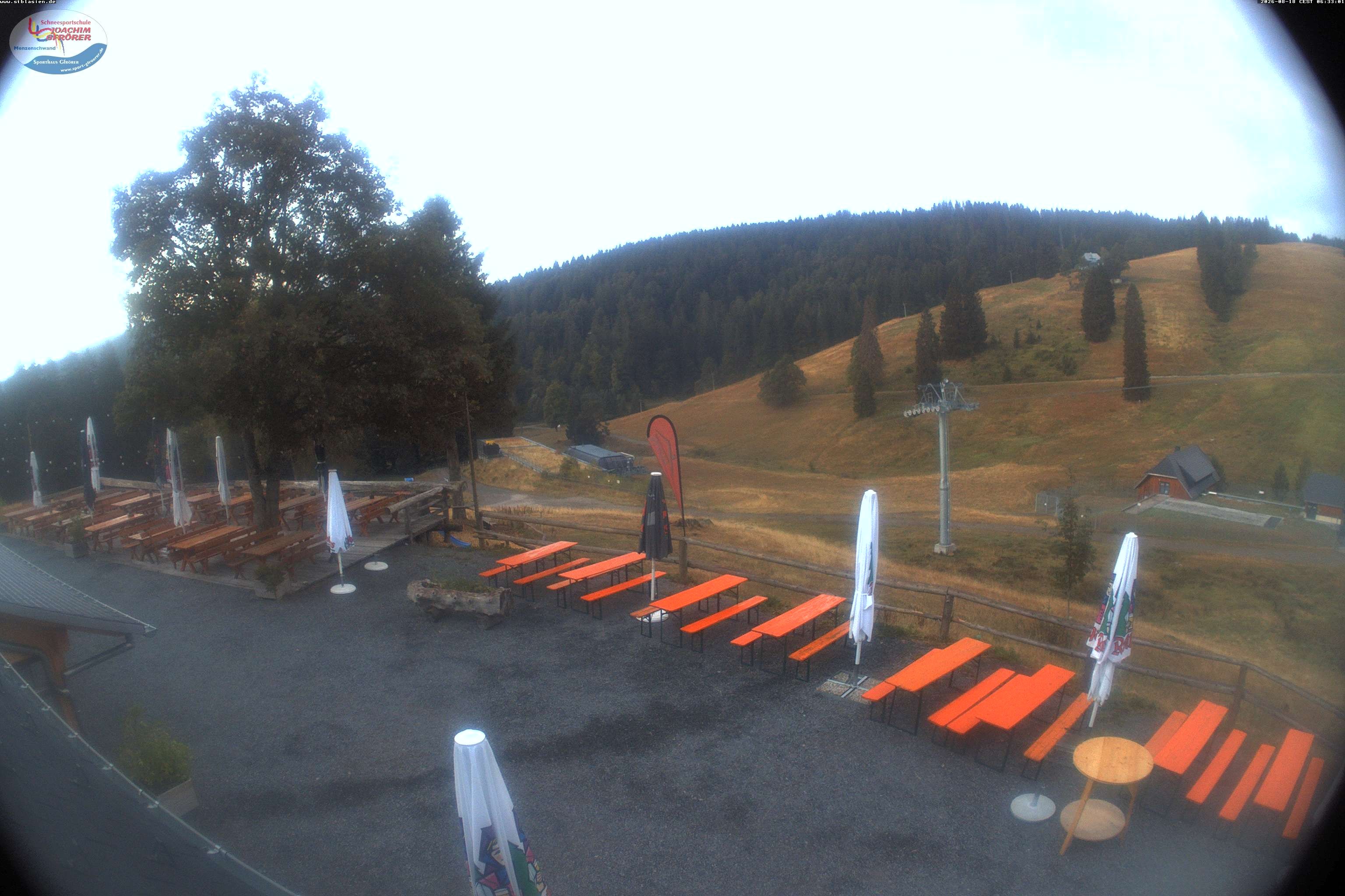 Archiv Foto Webcam Menzenschwander Hütte, Schwarzwald