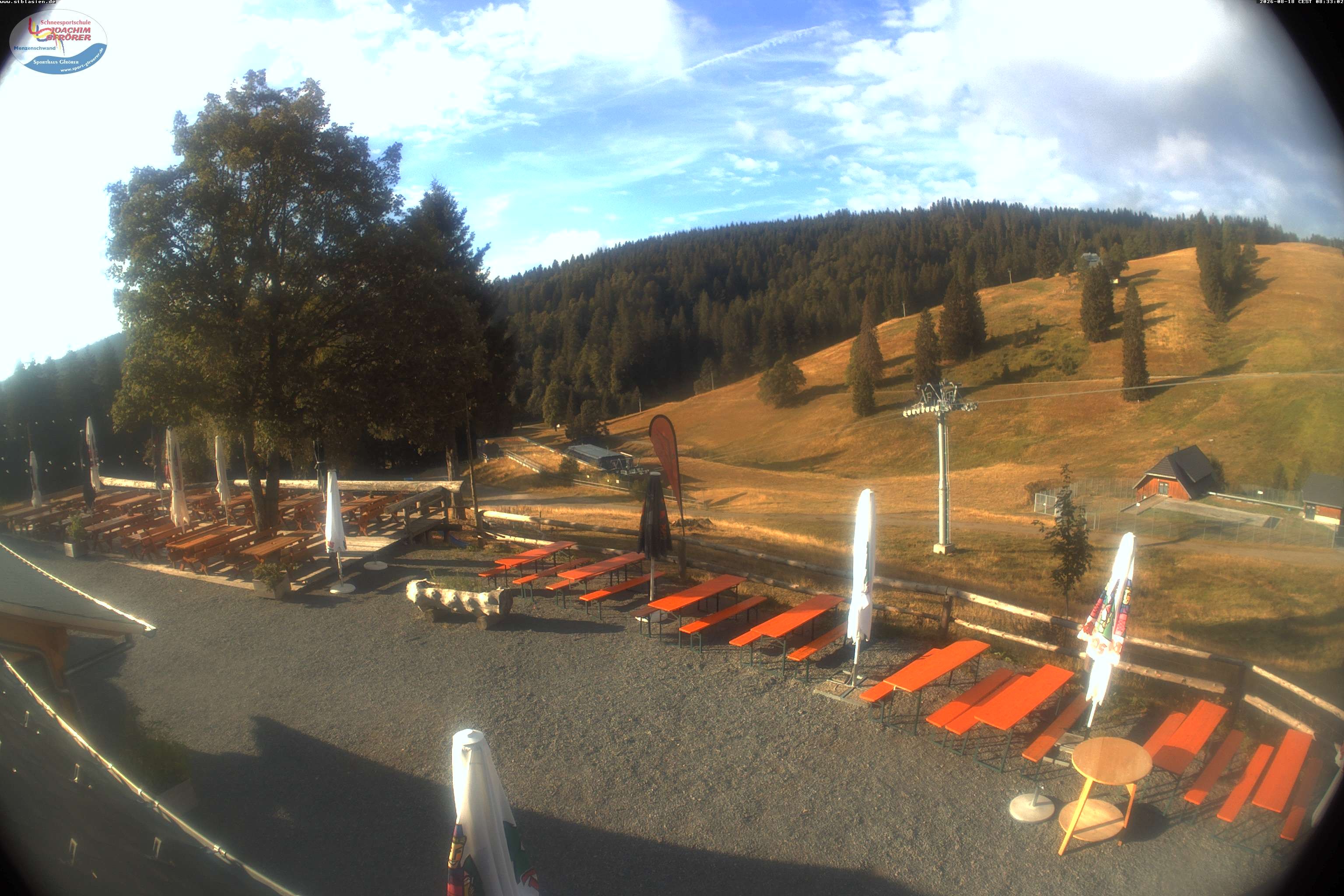 Archiv Foto Webcam Menzenschwander Hütte, Schwarzwald