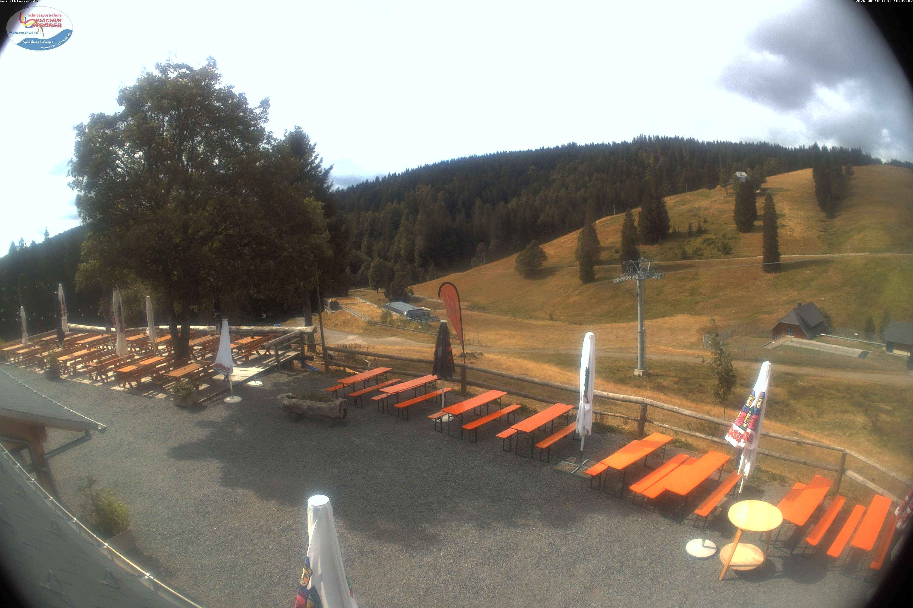 Archiv Foto Webcam Menzenschwander Hütte, Schwarzwald