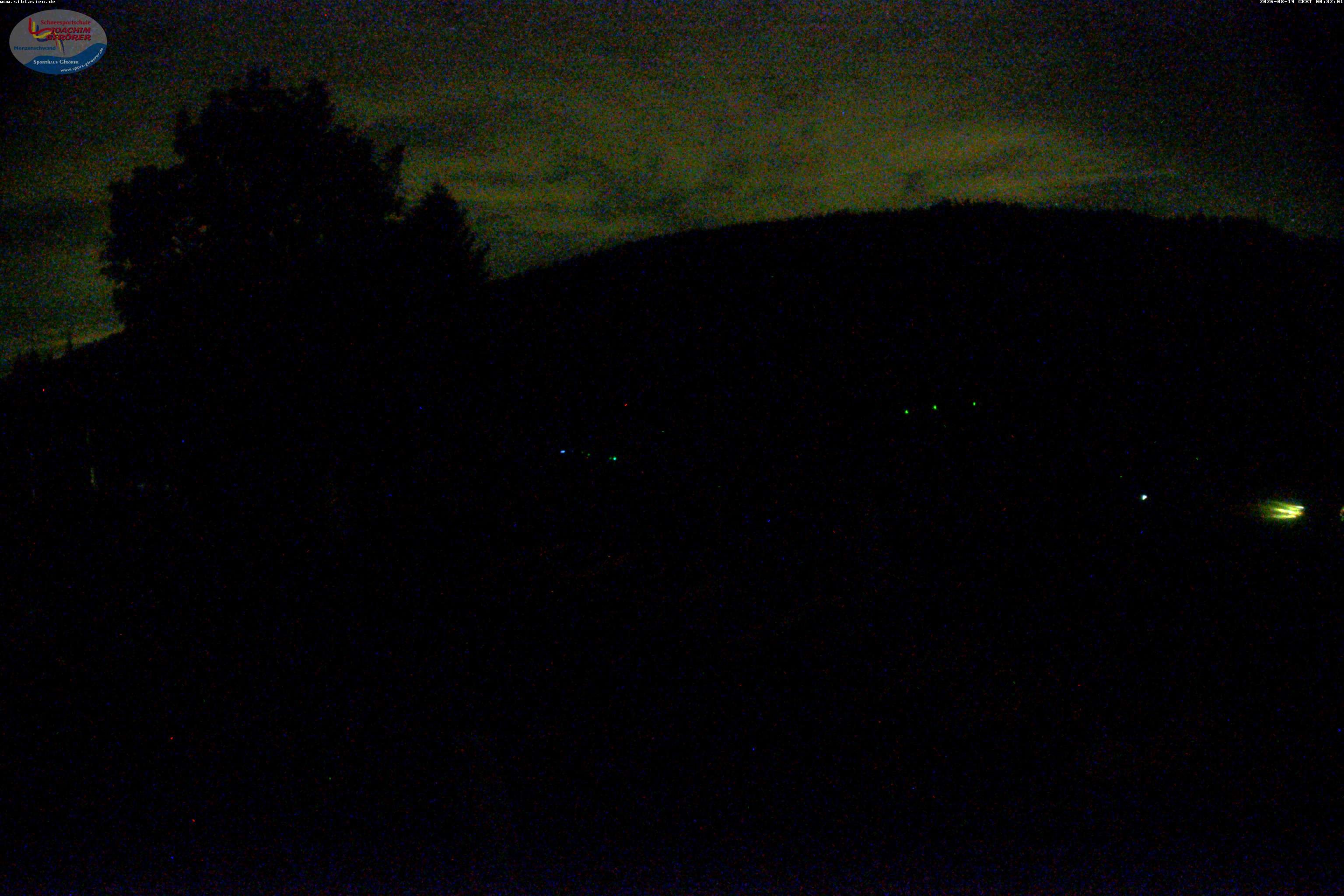 Archiv Foto Webcam Menzenschwander Hütte, Schwarzwald