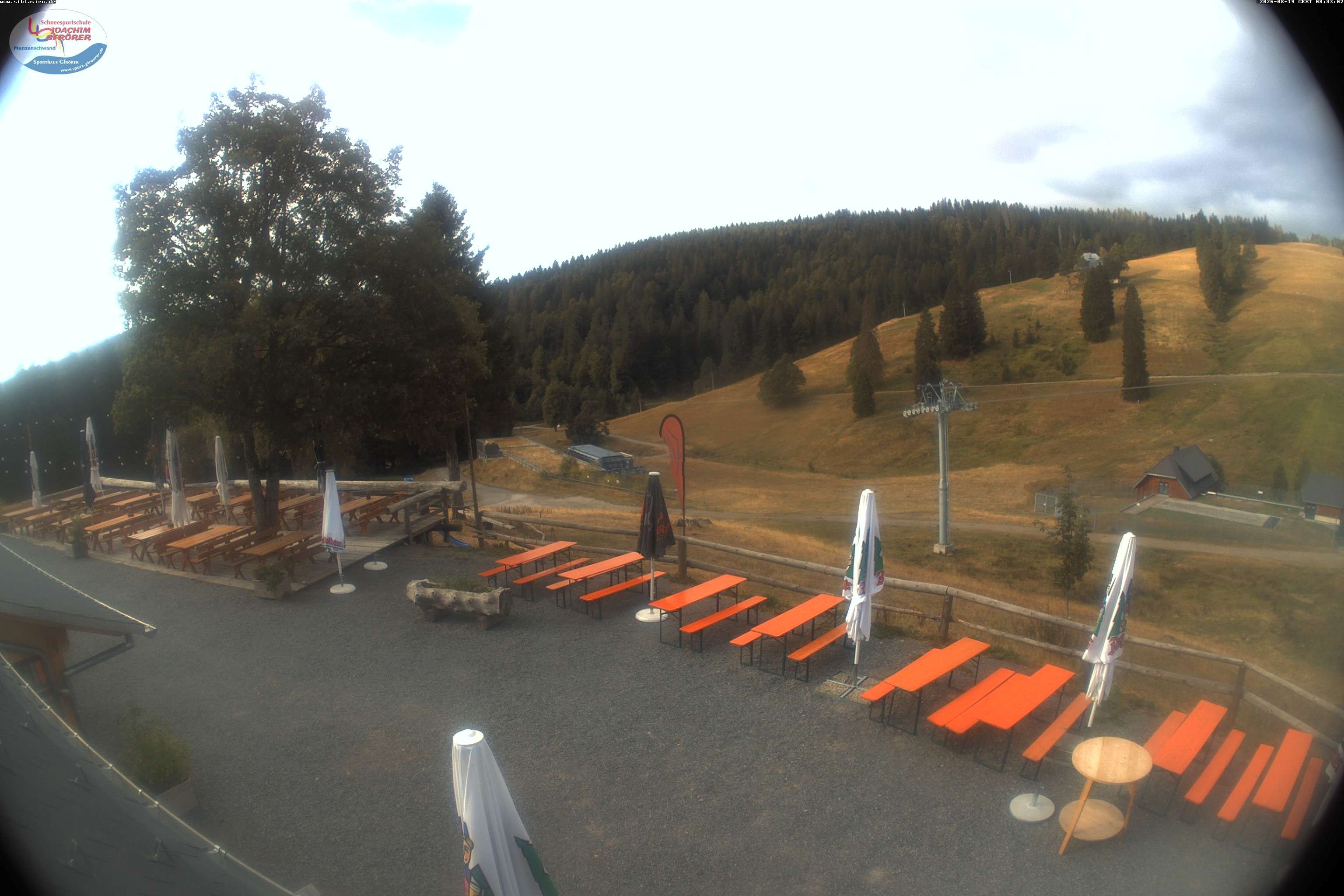 Archiv Foto Webcam Menzenschwander Hütte, Schwarzwald