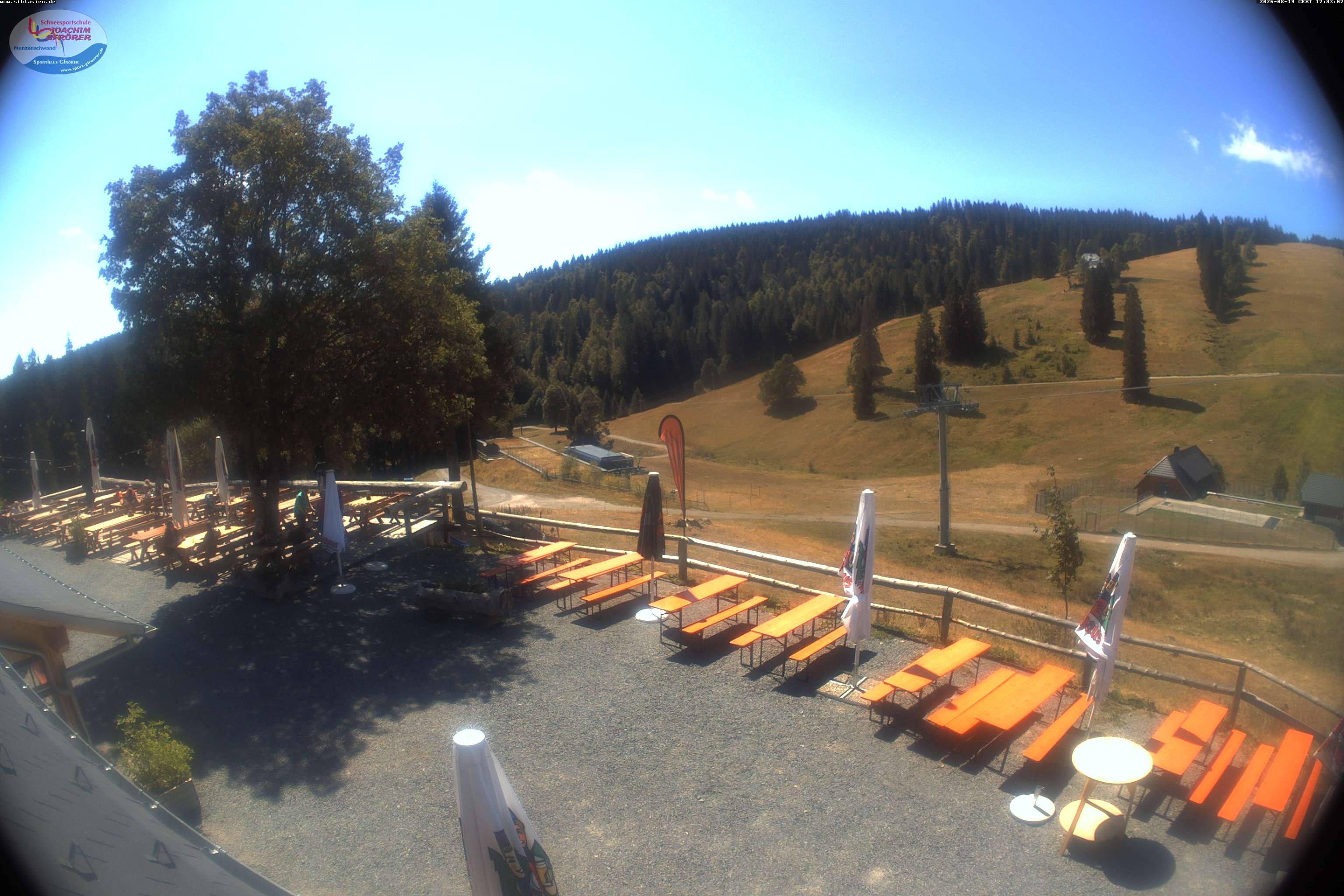 Archiv Foto Webcam Menzenschwander Hütte, Schwarzwald