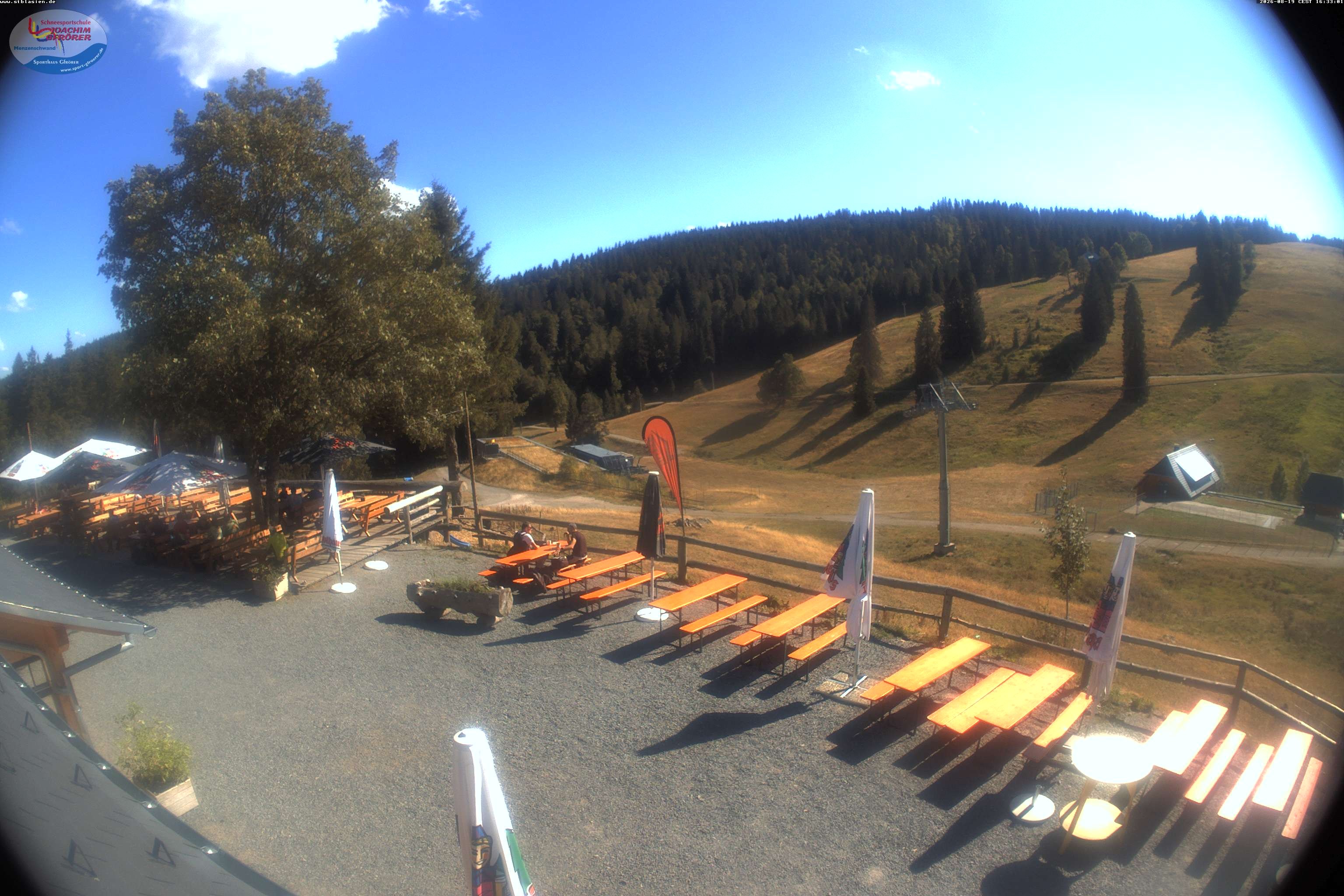Archiv Foto Webcam Menzenschwander Hütte, Schwarzwald