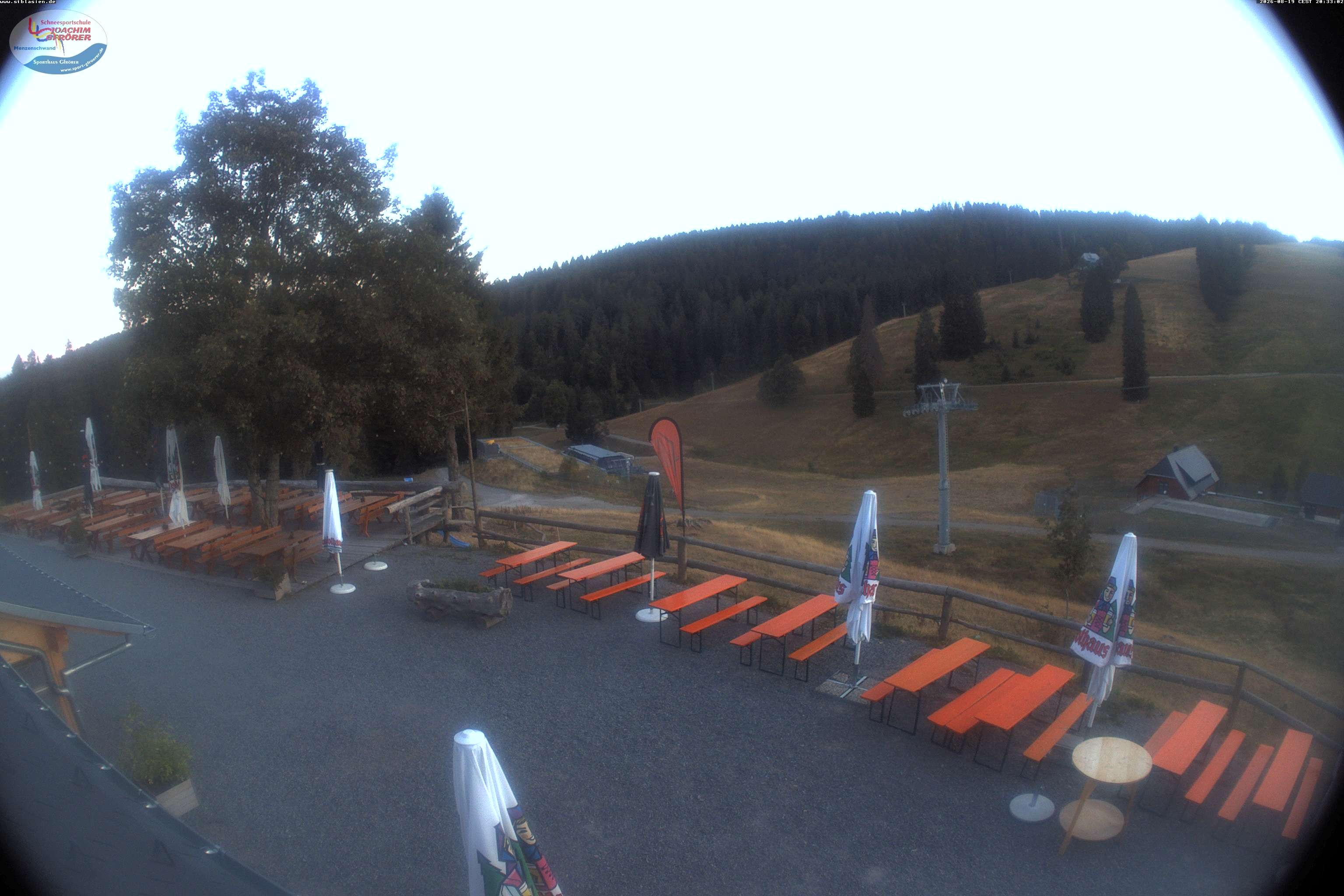 Archiv Foto Webcam Menzenschwander Hütte, Schwarzwald