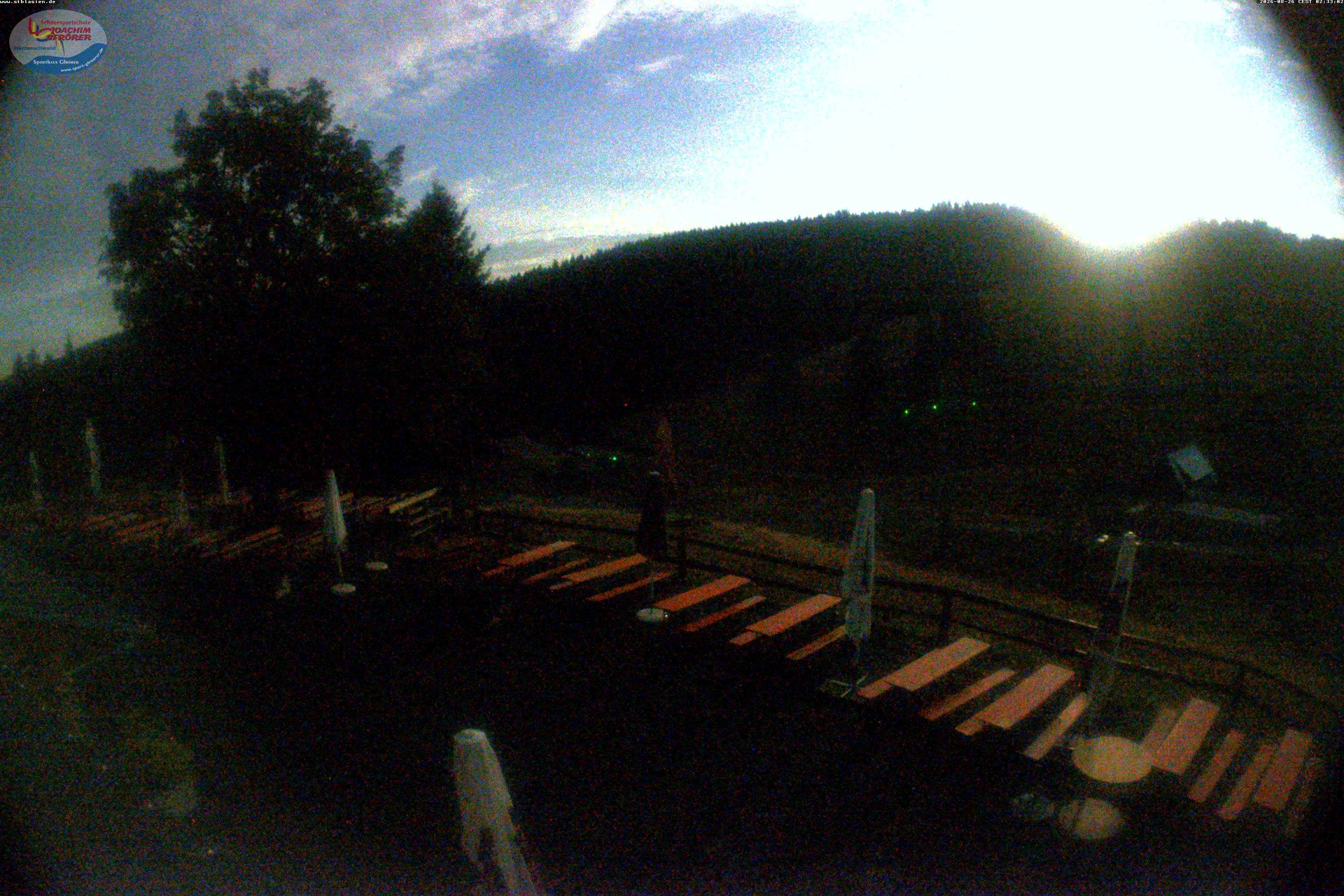 Archived image Webcam Mountain hut Menzenschwand