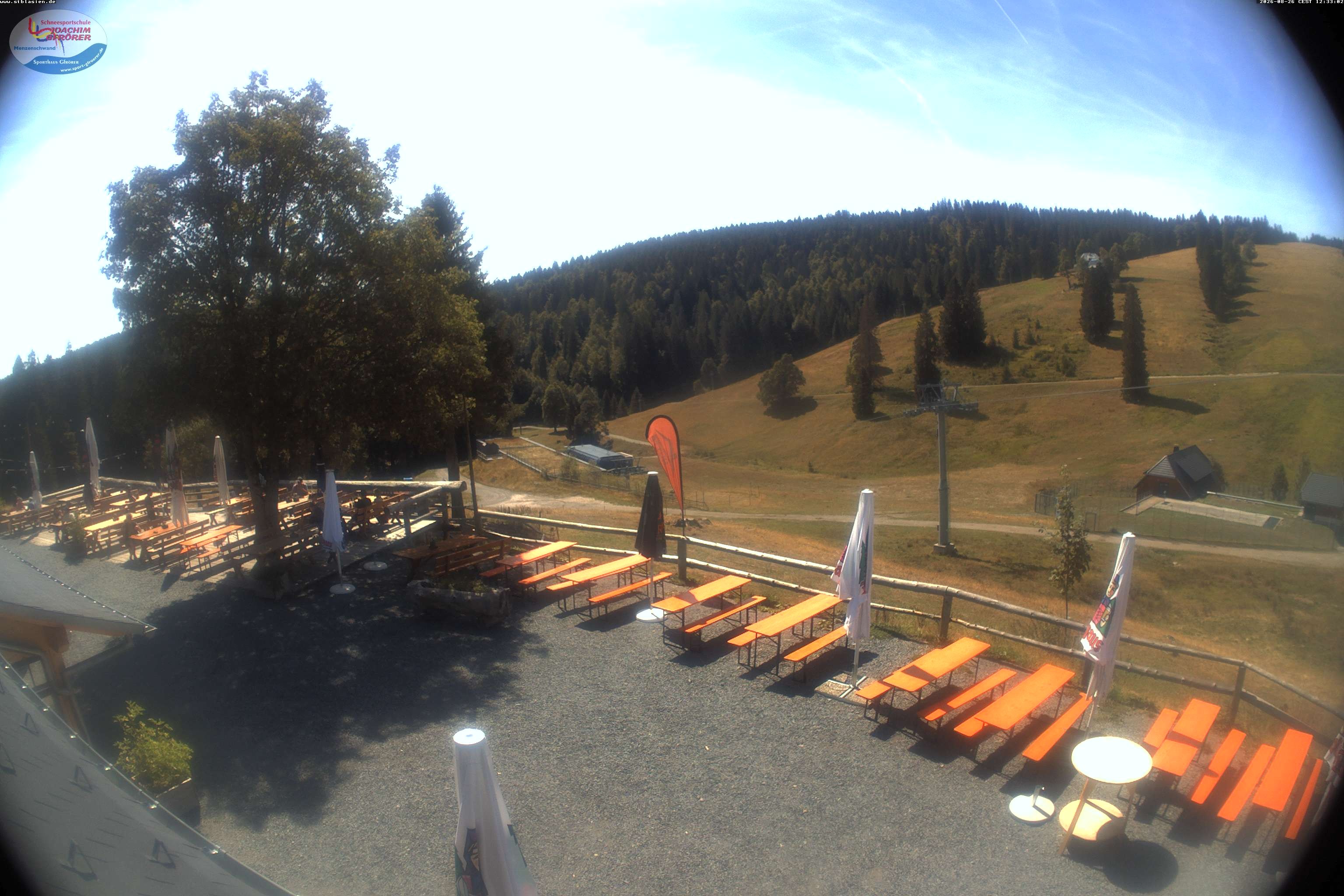 Archived image Webcam Mountain hut Menzenschwand