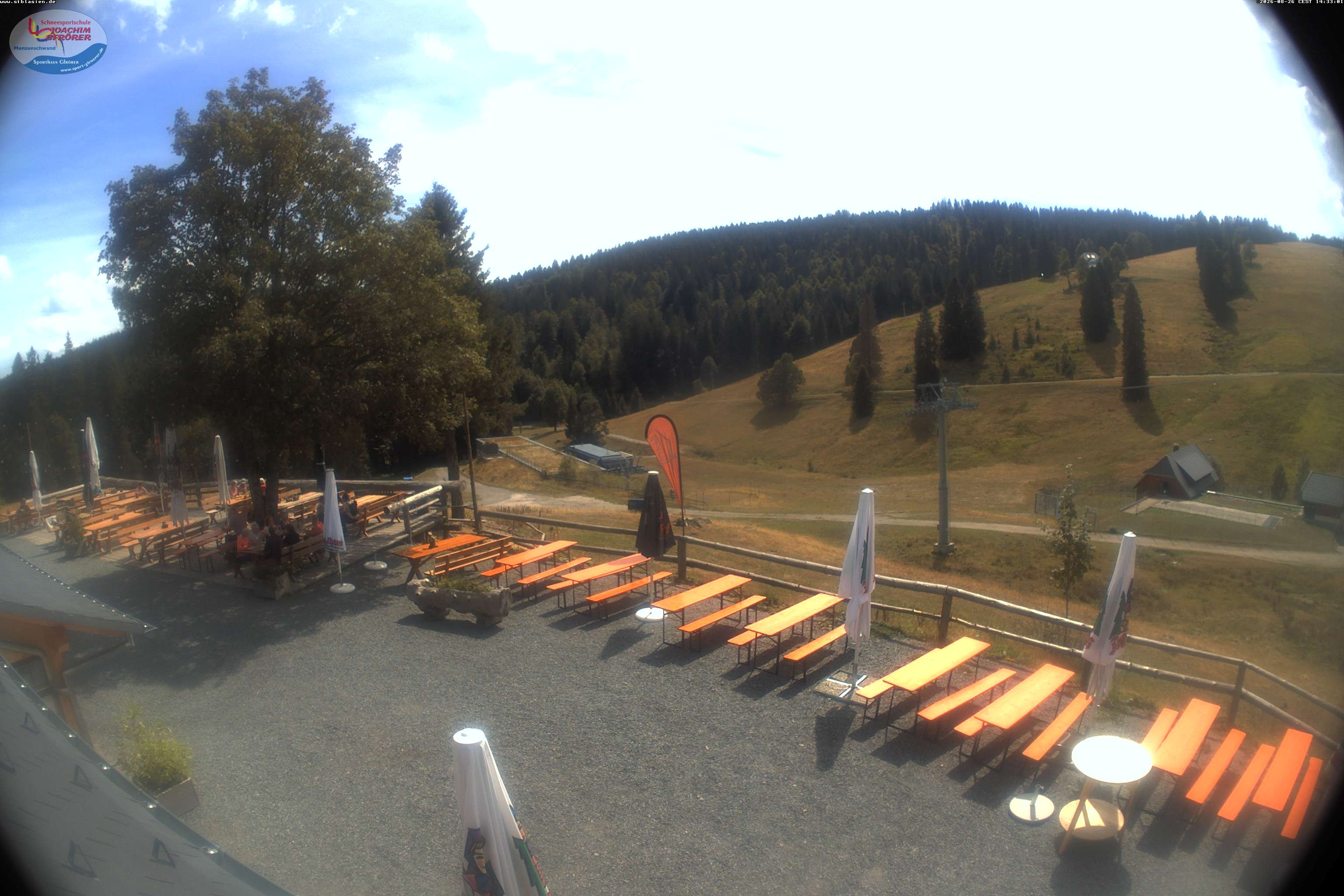 Archived image Webcam Mountain hut Menzenschwand