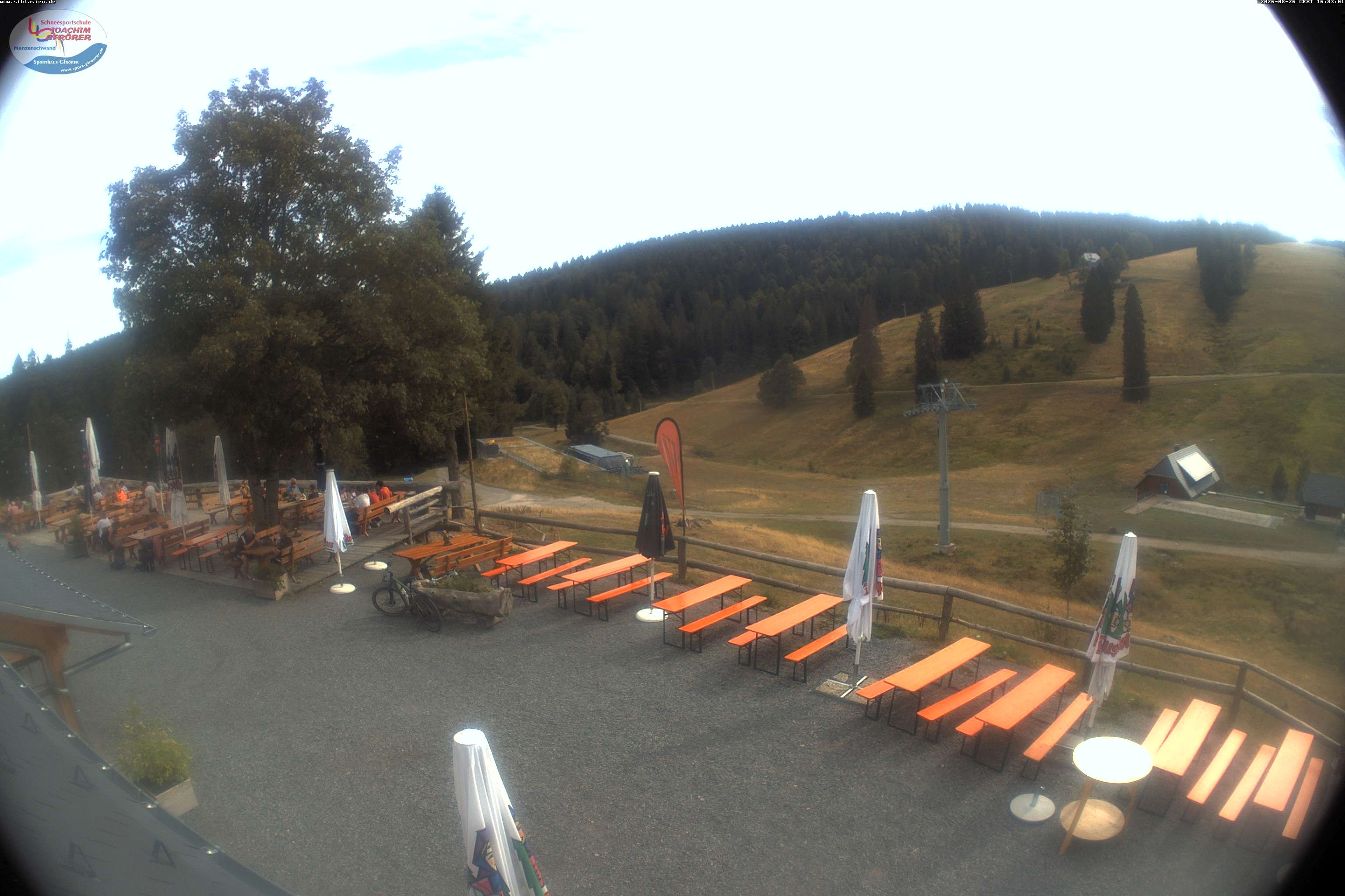 Archived image Webcam Mountain hut Menzenschwand