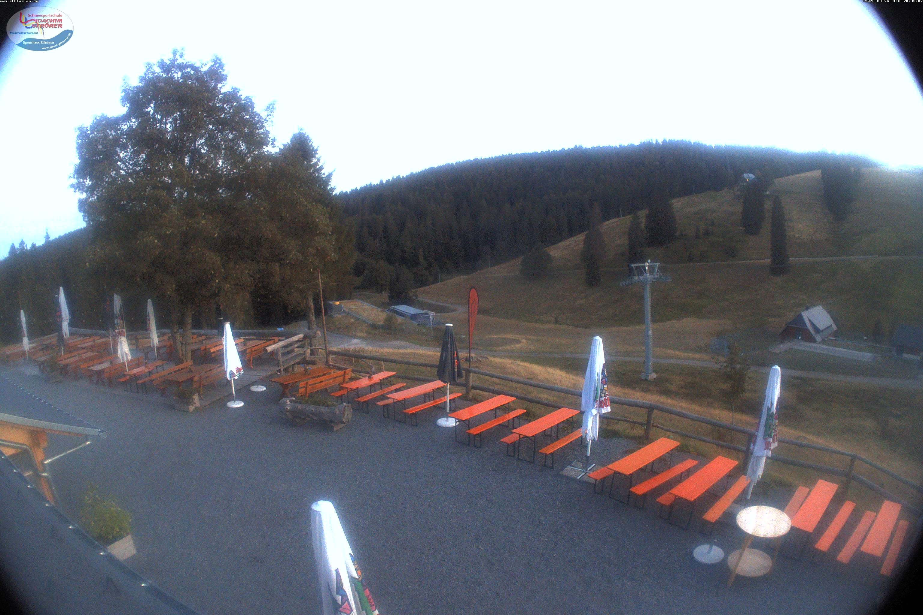 Archived image Webcam Mountain hut Menzenschwand