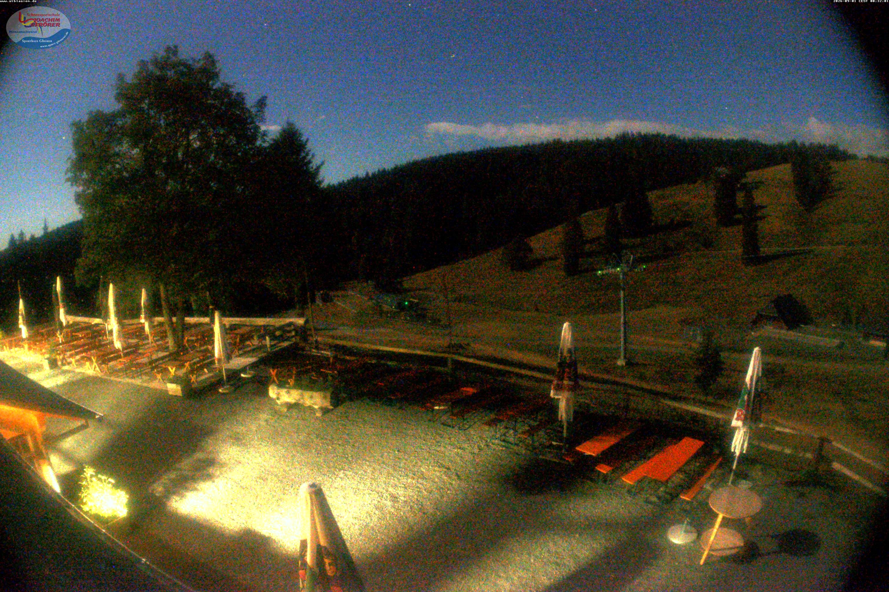 Archiv Foto Webcam Menzenschwander Hütte, Schwarzwald