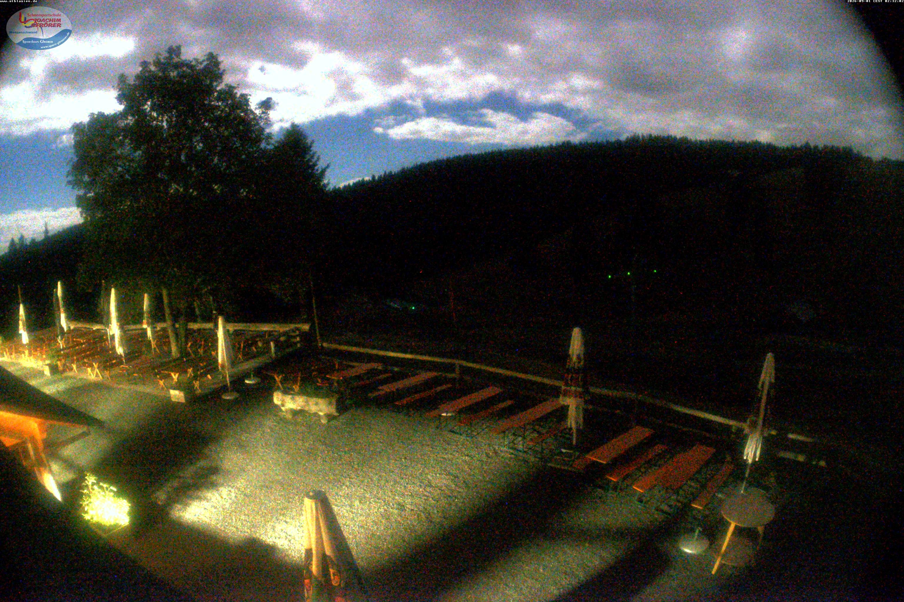 Archiv Foto Webcam Menzenschwander Hütte, Schwarzwald
