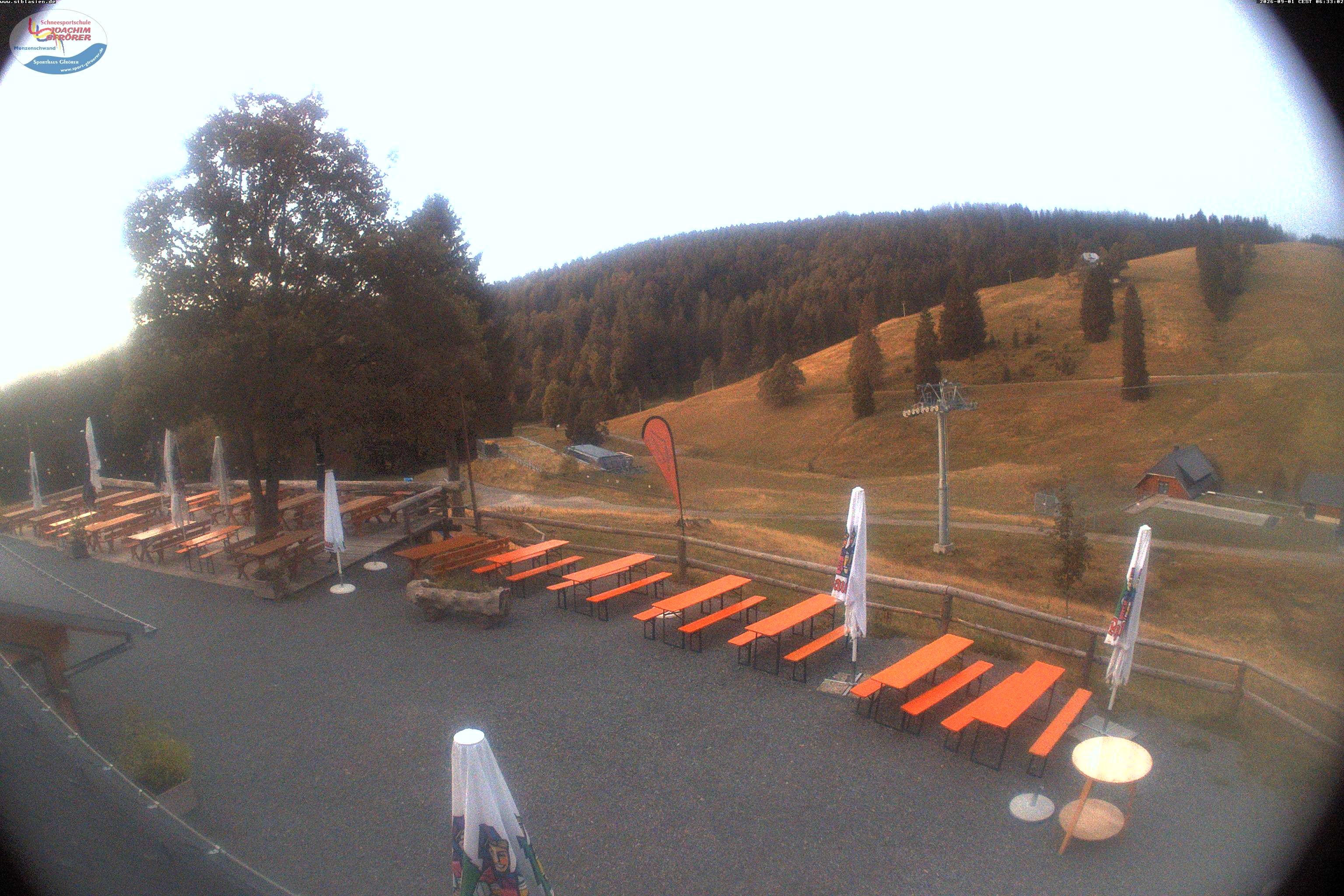 Archiv Foto Webcam Menzenschwander Hütte, Schwarzwald