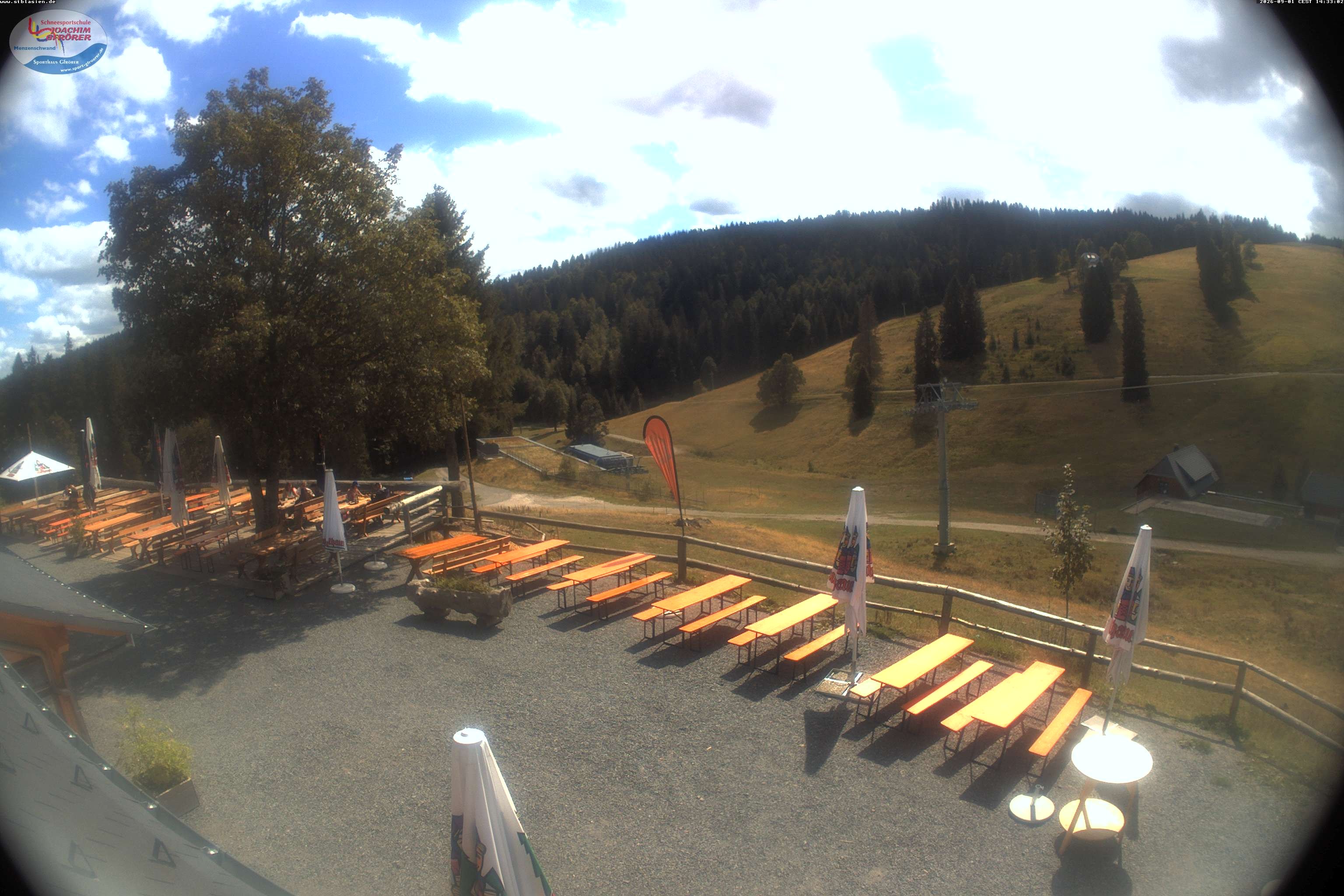 Archiv Foto Webcam Menzenschwander Hütte, Schwarzwald