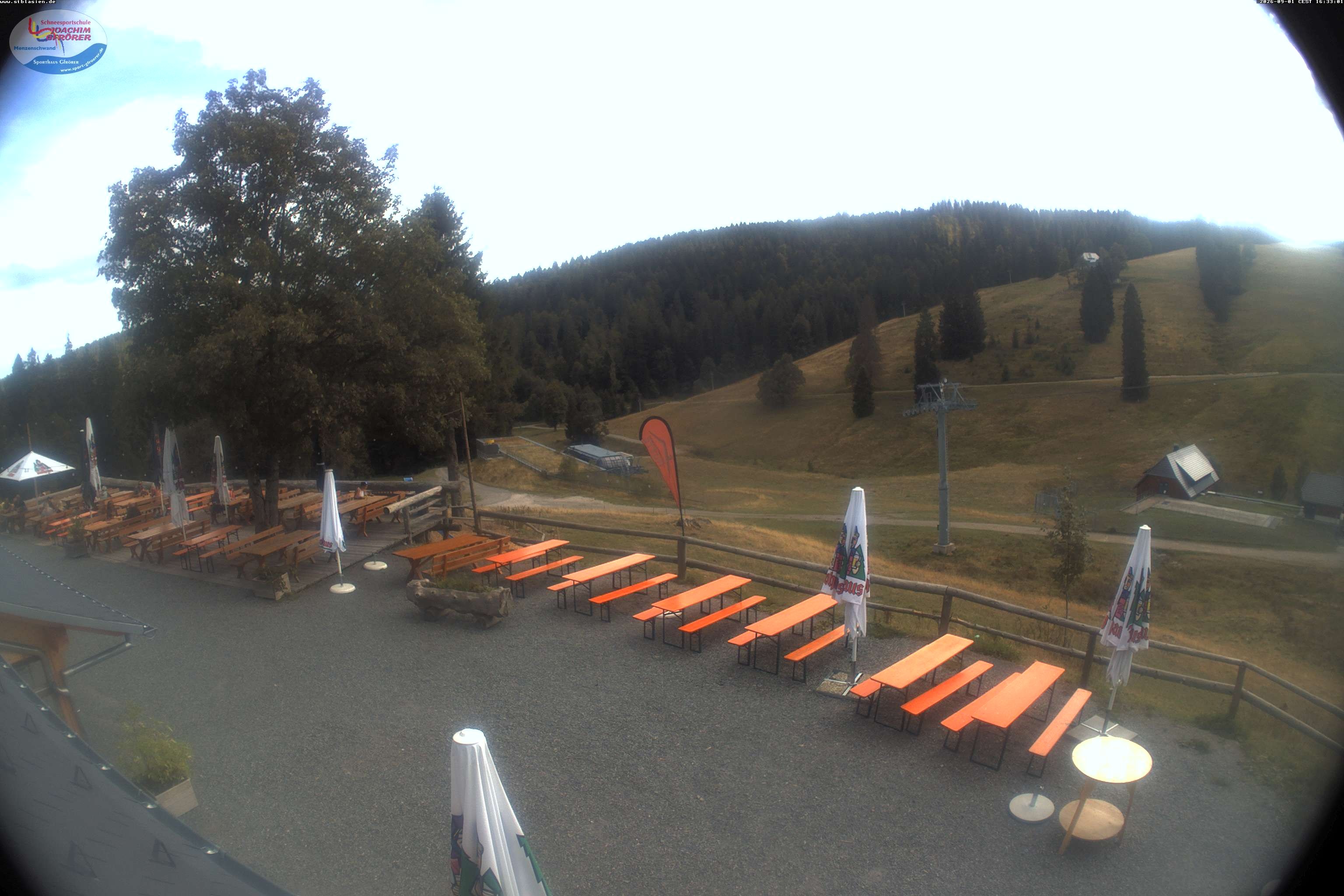 Archiv Foto Webcam Menzenschwander Hütte, Schwarzwald