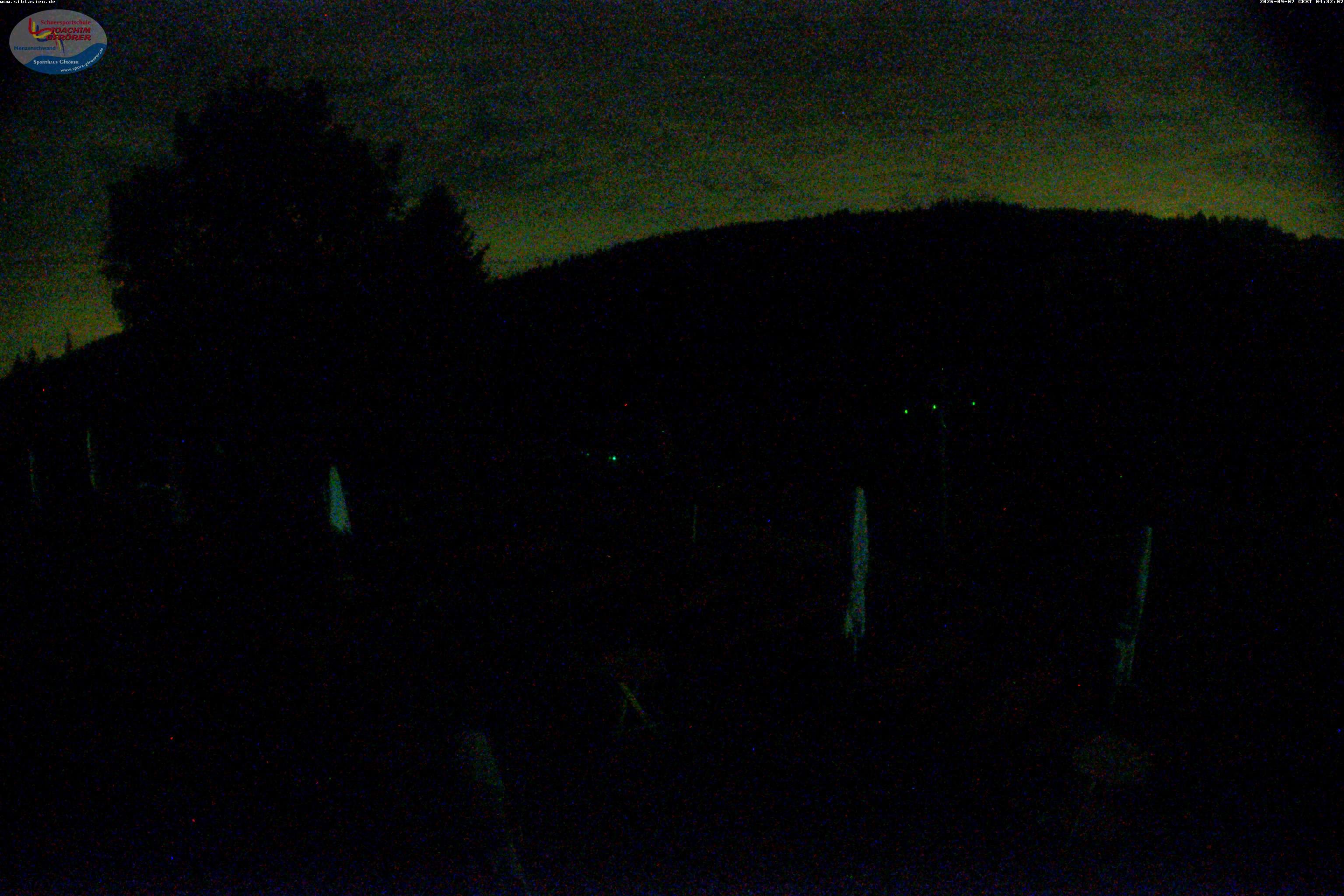 Archiv Foto Webcam Menzenschwander Hütte, Schwarzwald