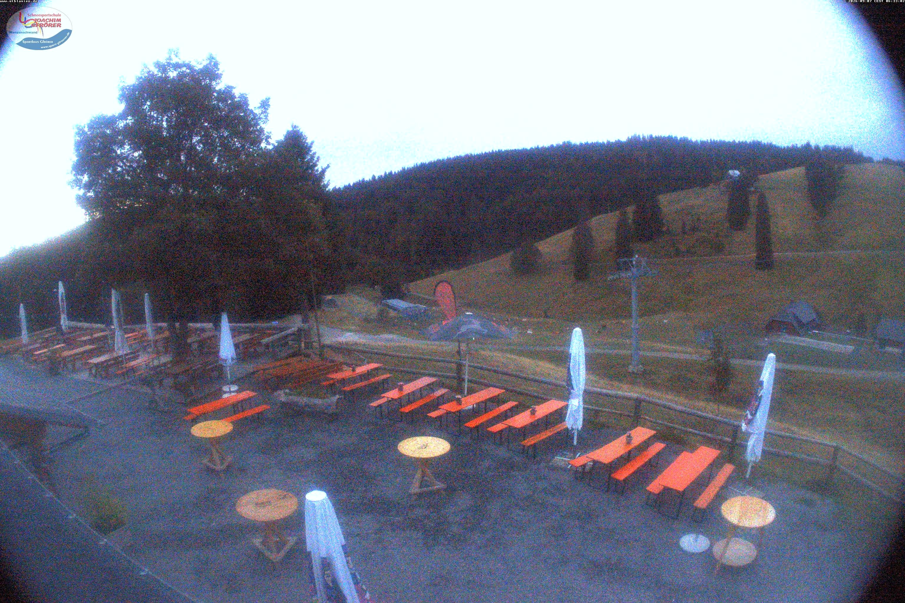 Archiv Foto Webcam Menzenschwander Hütte, Schwarzwald